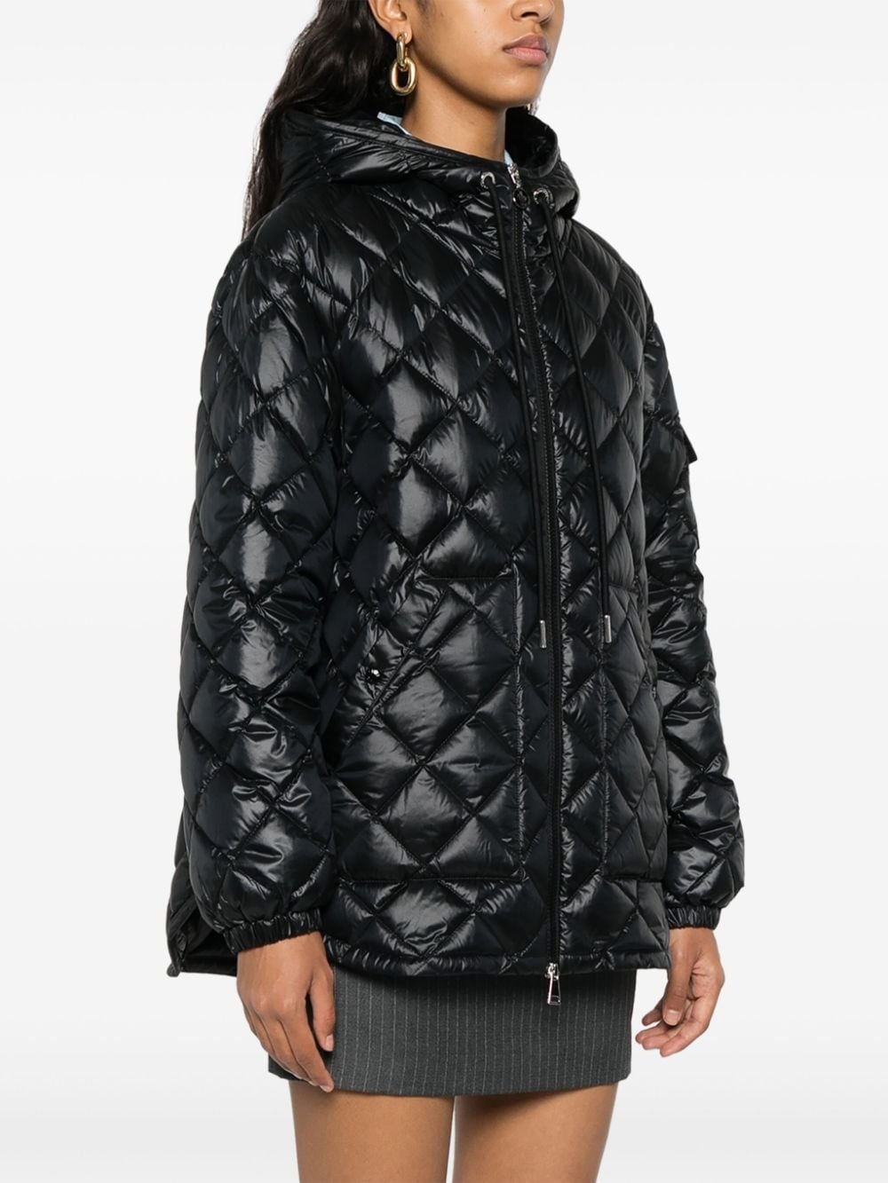 hooded puffer jacket - 3