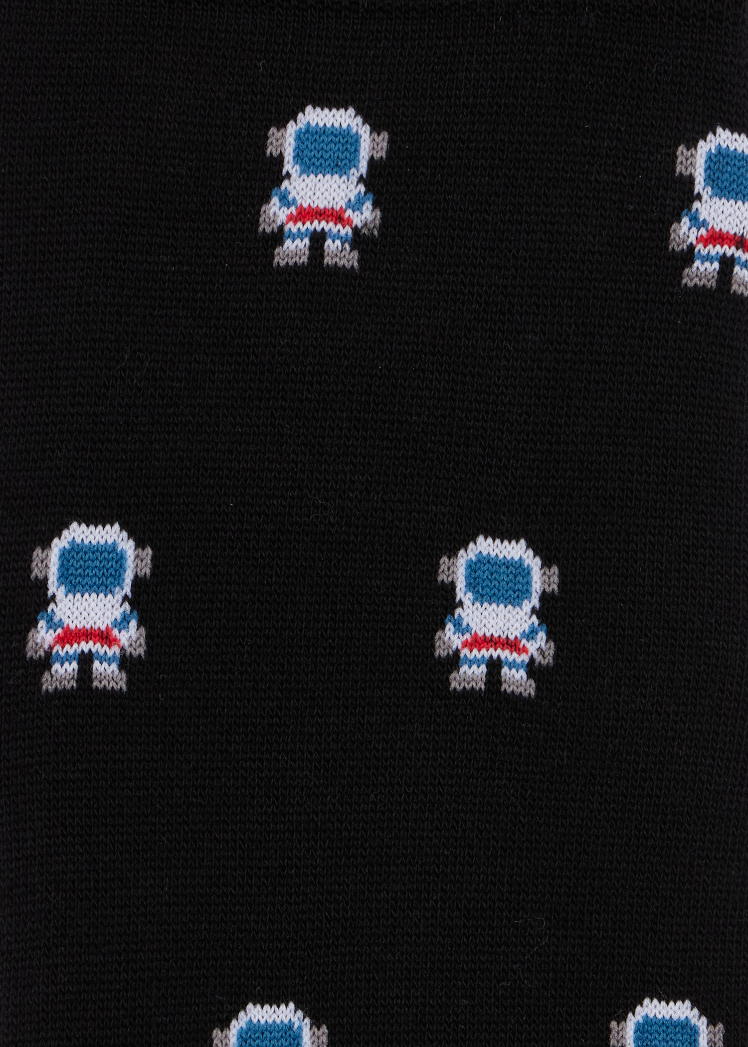 Black 'Astronaut' Socks - 3