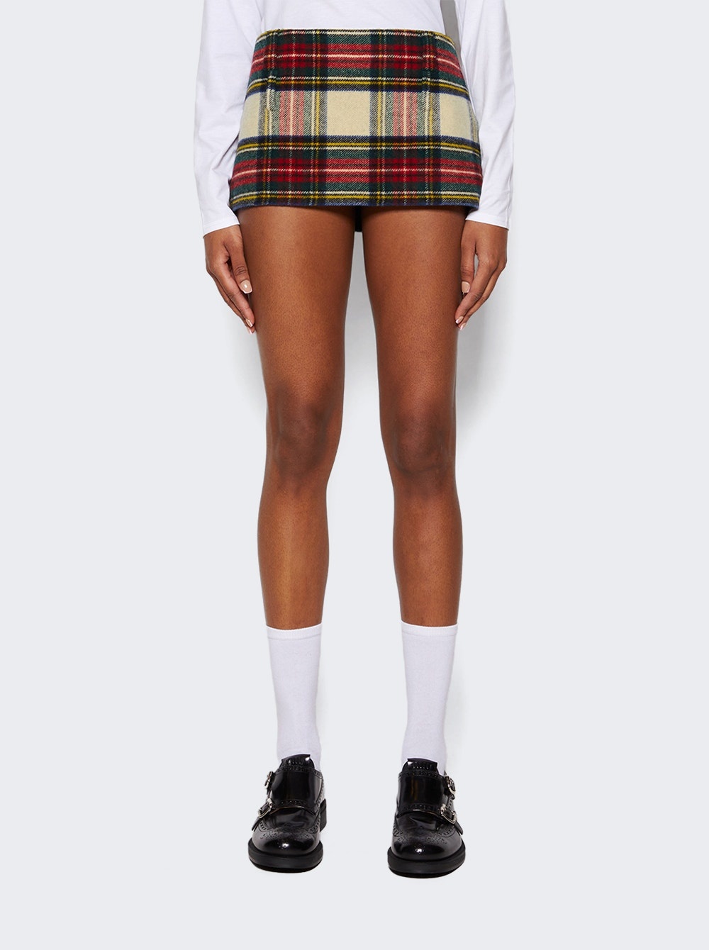 Mini Skirt Avorio - 3