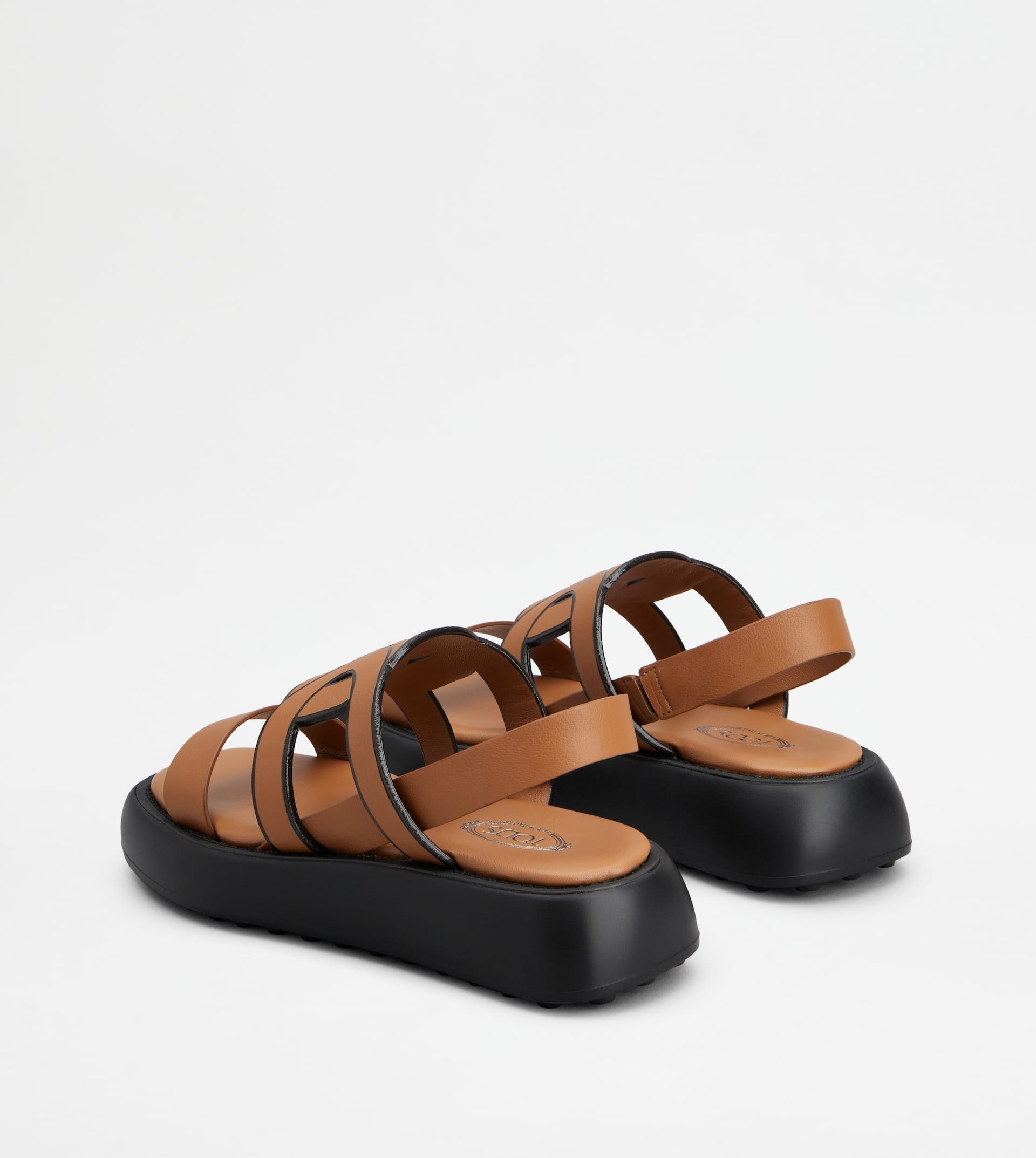 KATE SANDALS IN LEATHER - BROWN - 2