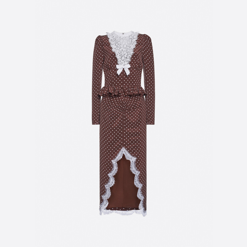 POLKA DOT MIDI DRESS 1