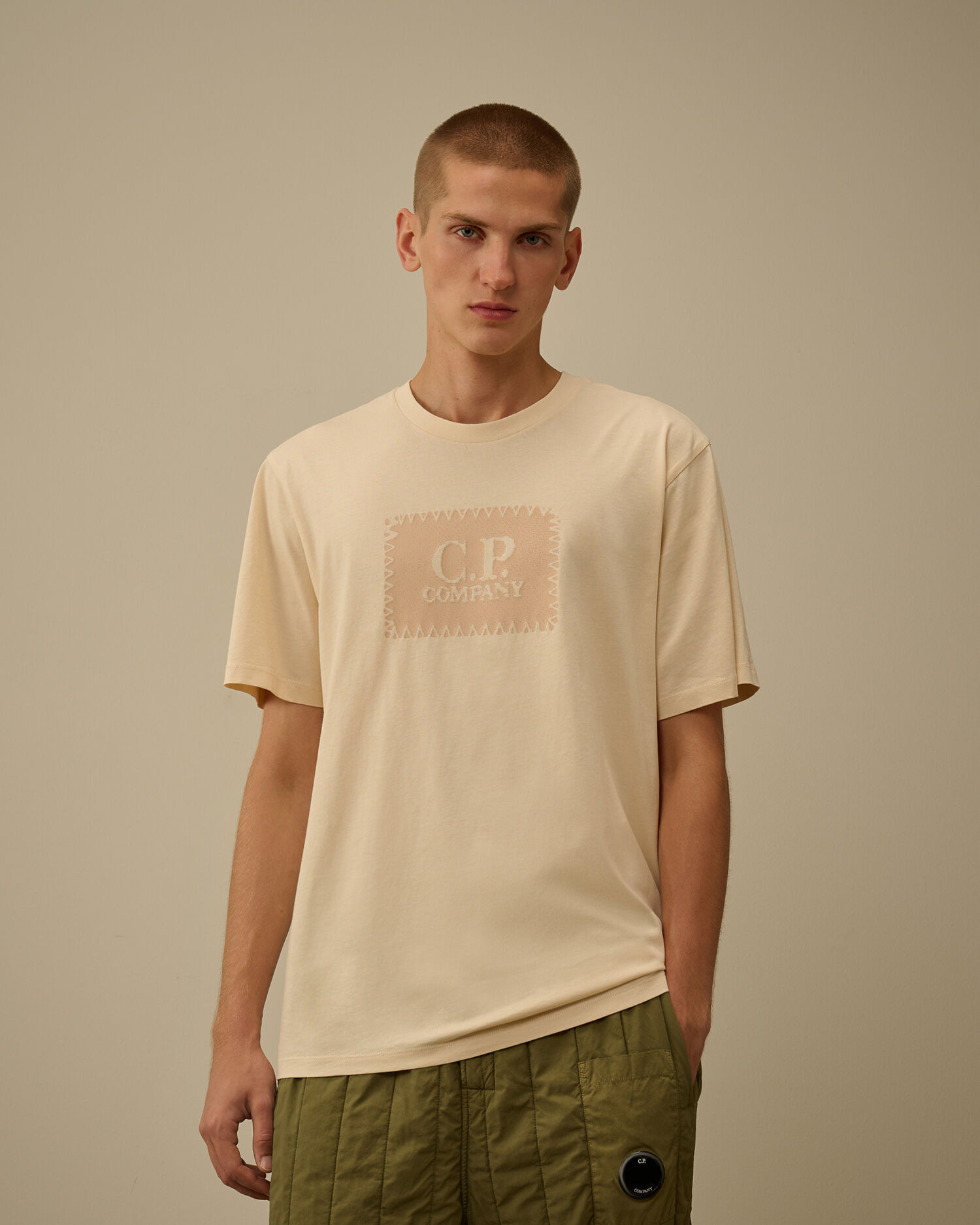 30/1 Jersey Short Sleeve Logo Label T-Shirt - 3