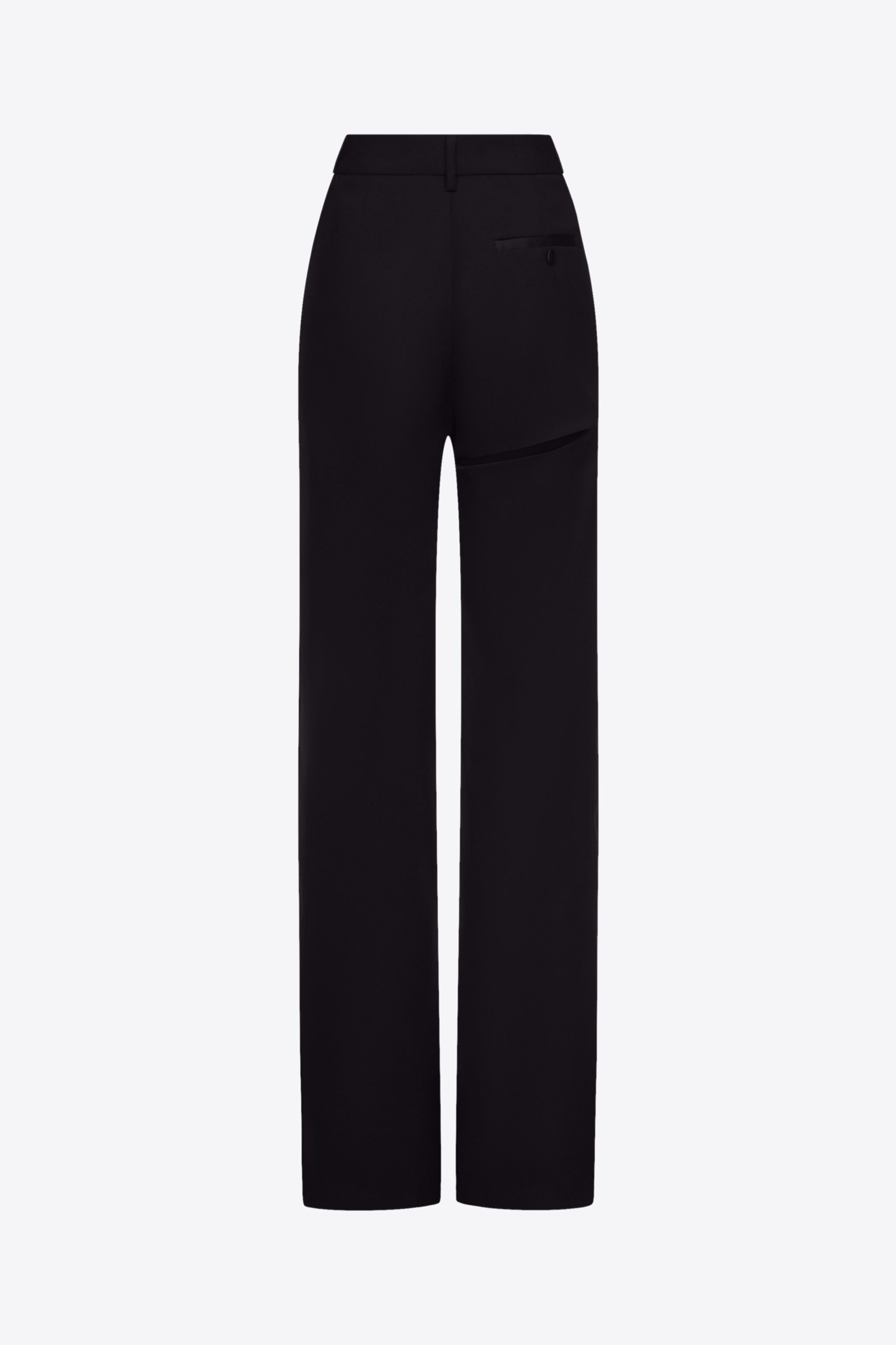 ASYMMETRIC SLIT TROUSER - 2