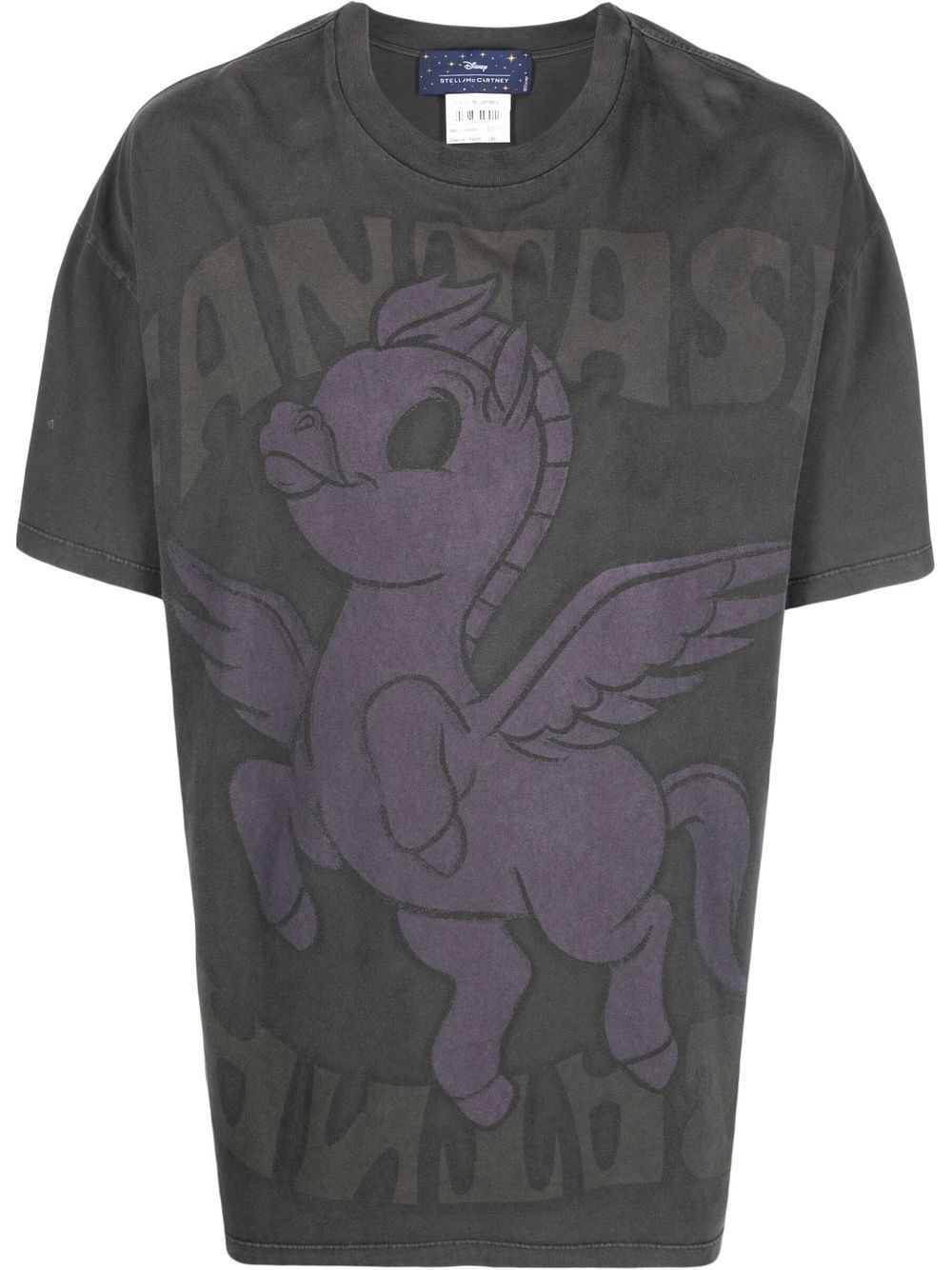 Fantasia Pegasus washed-print T-shirt - 1