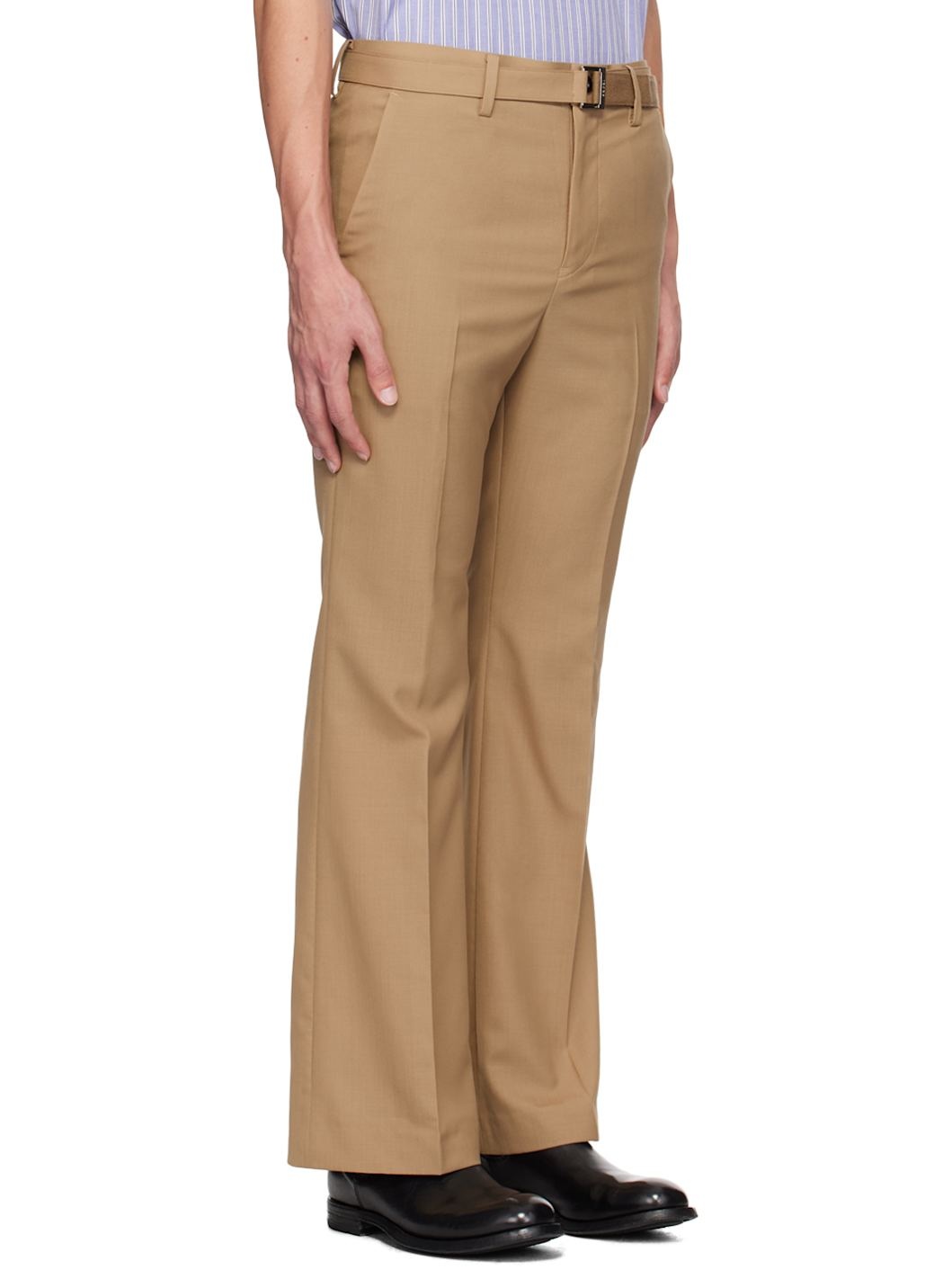 Beige Suiting Trousers - 2