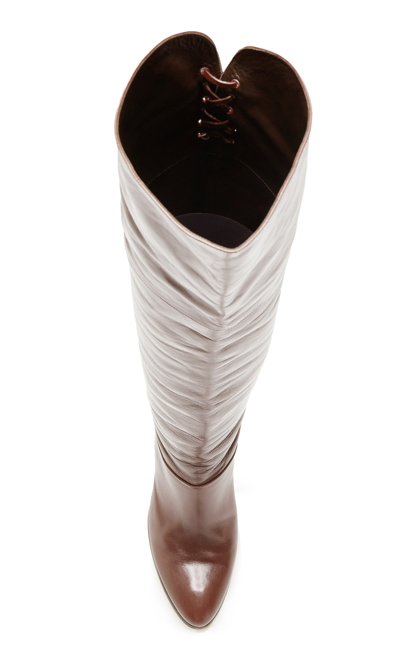 Eve Over-The-Knee Leather Boots brown - 4