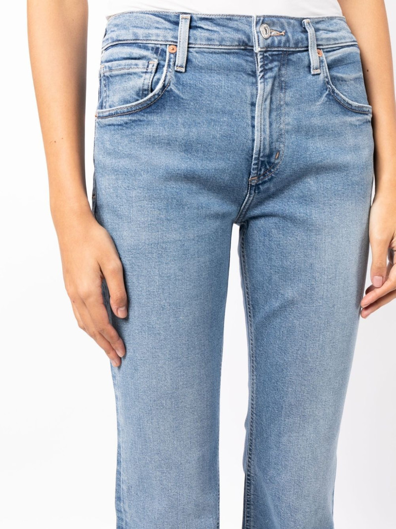 Isola mid-rise flared jeans 5