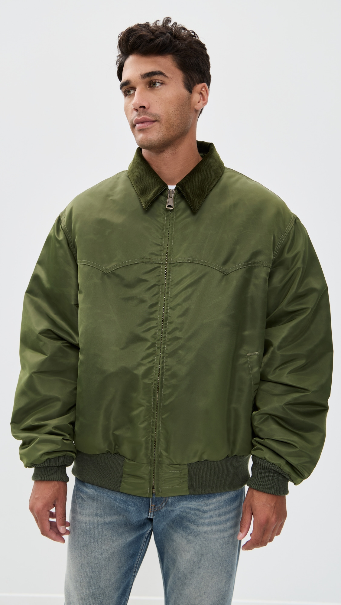 Nylon Bomber Jacket - 6