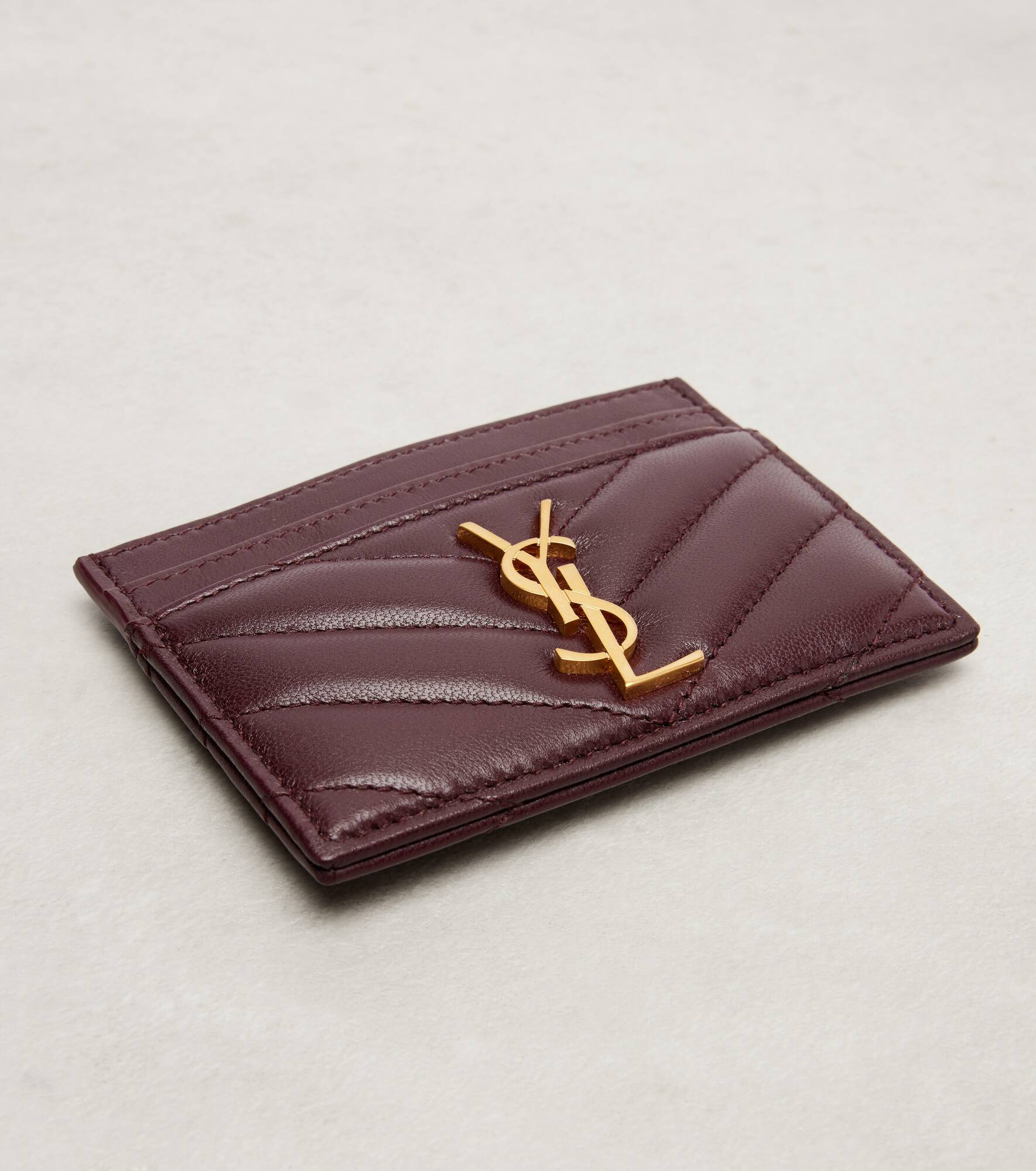 Cassandre matelassé leather card case - 4