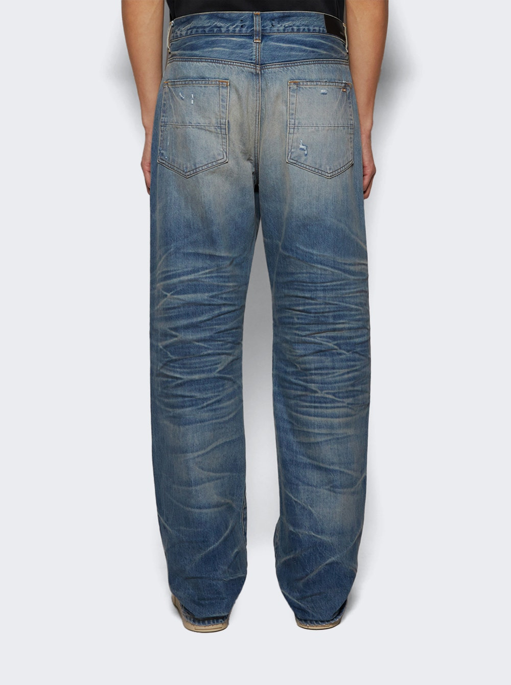 Mx1 Straight Jean Honeycomb Indigo - 4