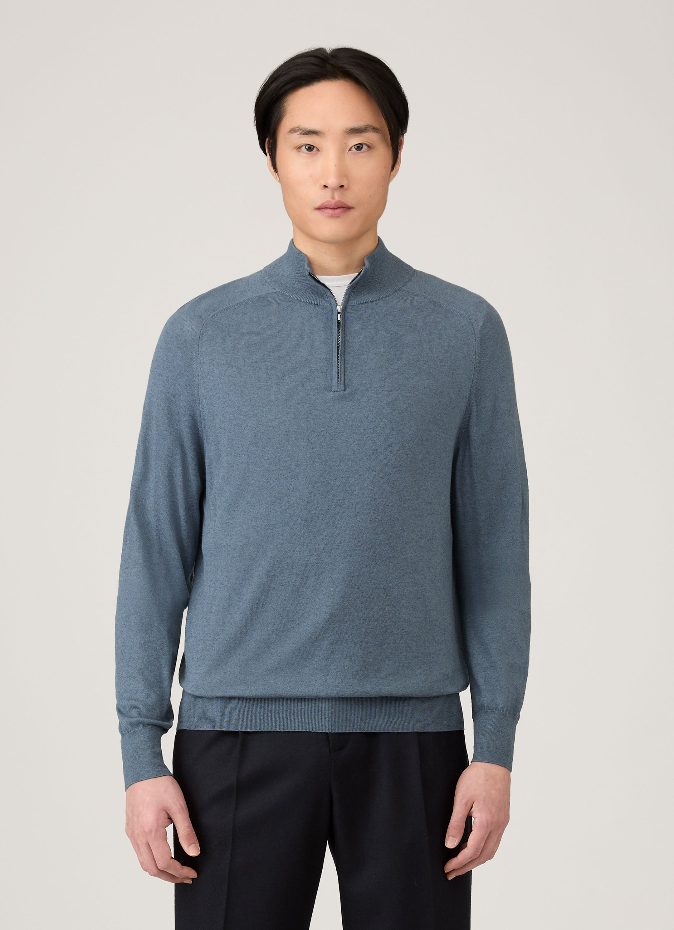 Sea Island Cashmere Half Zip - 2