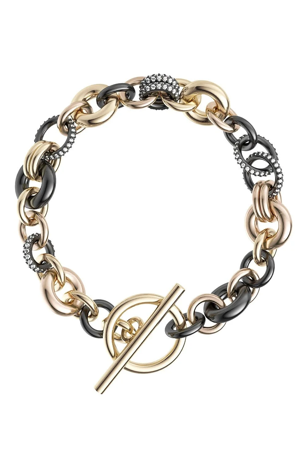 Atlantis MX Pave Toggle Chain Bracelet - 1