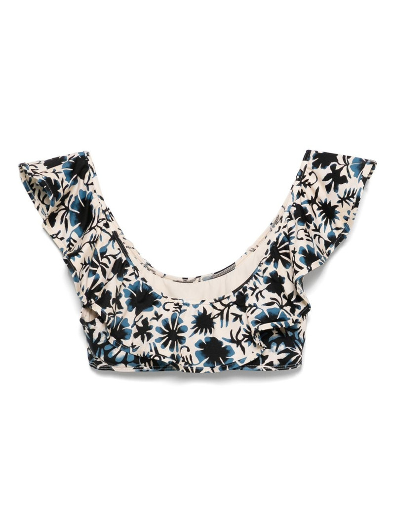 ULLA JOHNSON Azores bikini top outlook