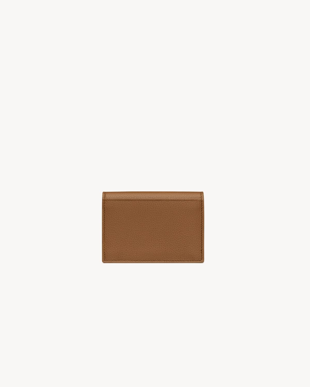 CASSANDRE SHADOW SAINT LAURENT BUSINESS CARD CASE IN GRAINED LEATHER - 2