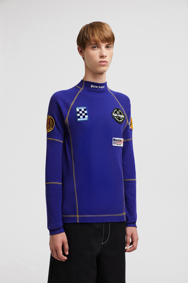 Moncler x Palm Angels Long Sleeve Cotton T-Shirt 9