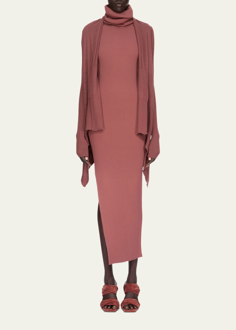 Rick Owens Wrap Asymmetric Cardigan outlook