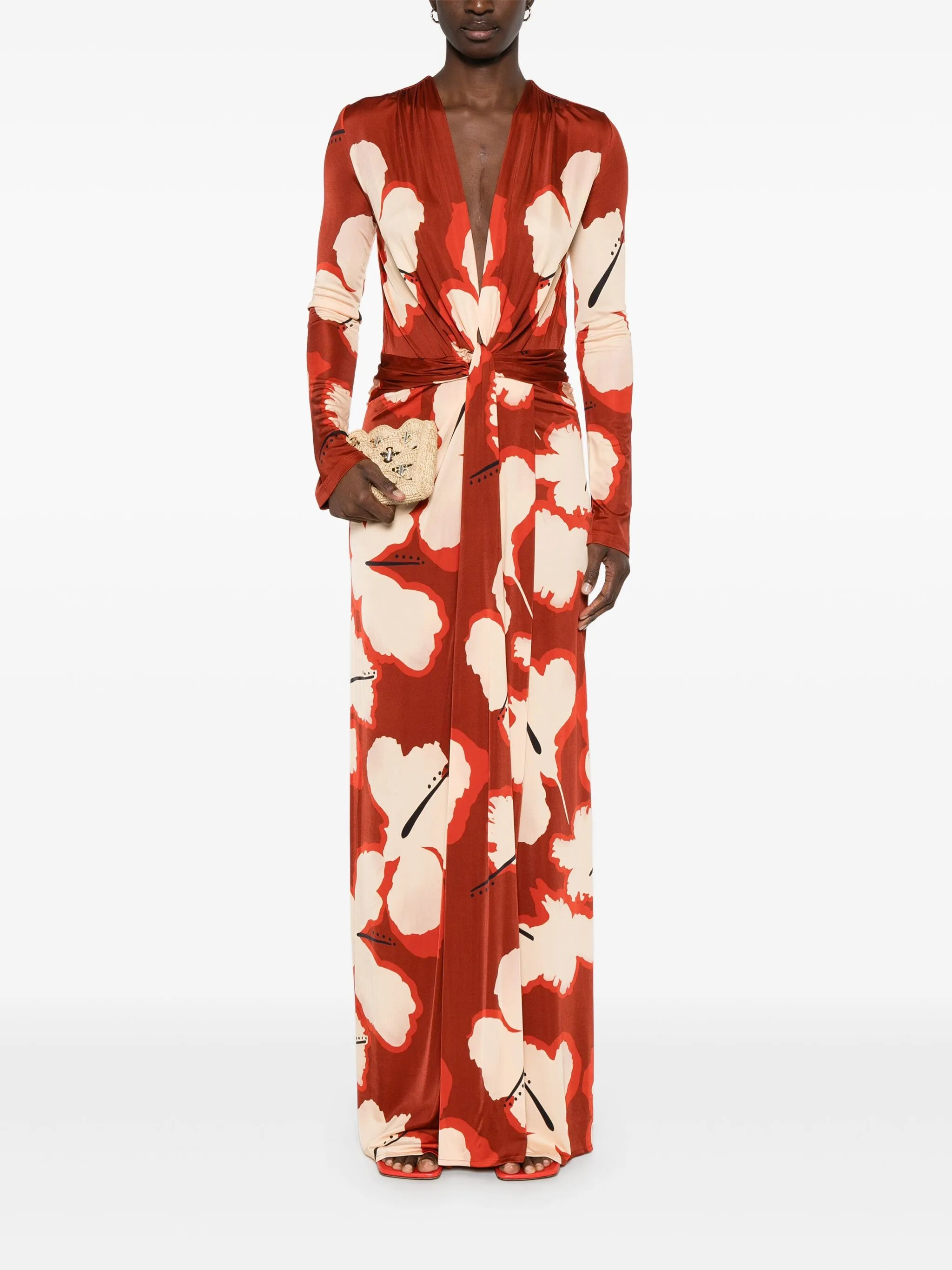 Coral Marino maxi dress - 2