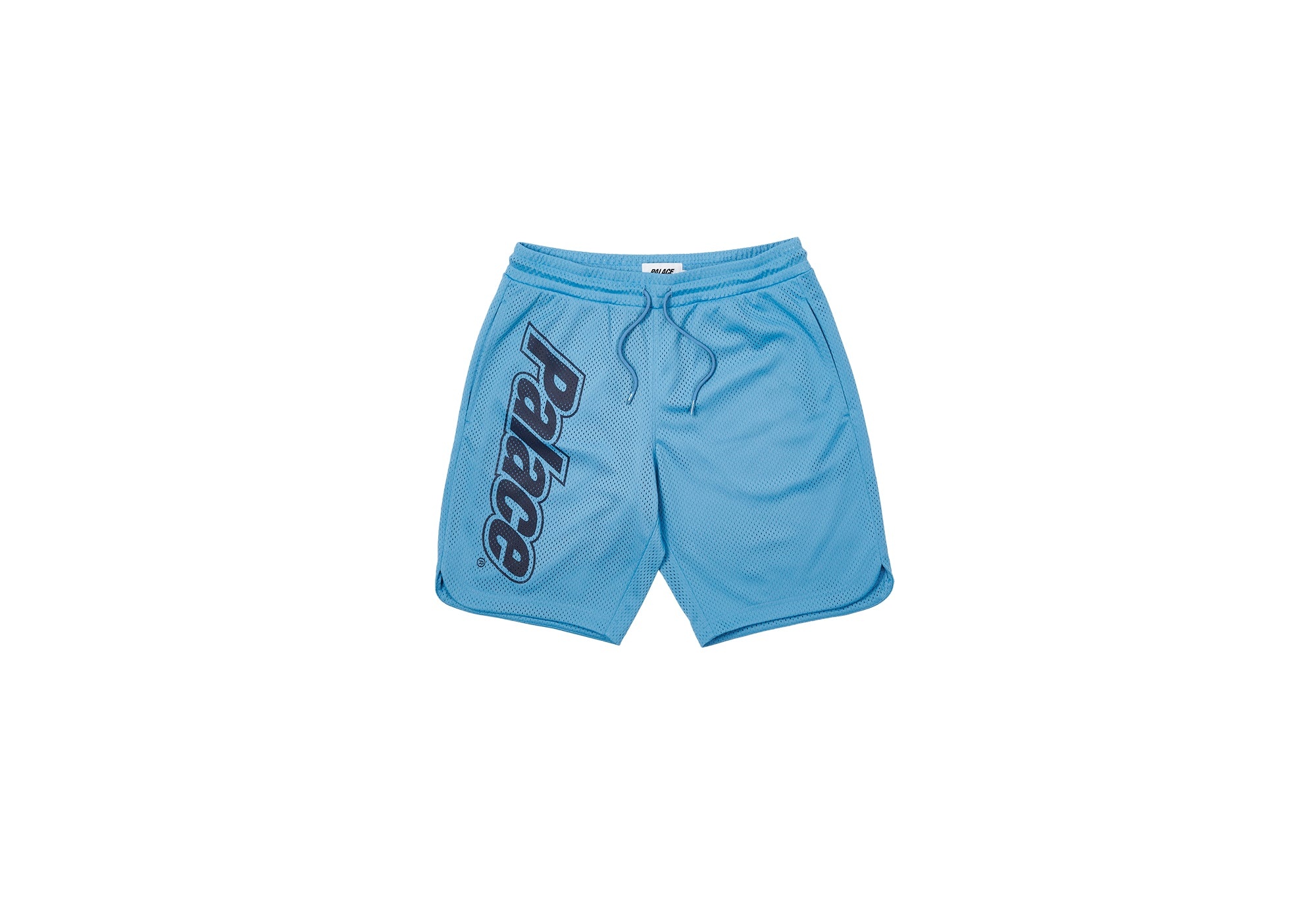 LOWERCASE FONT SHORTS LIGHT BLUE - 1