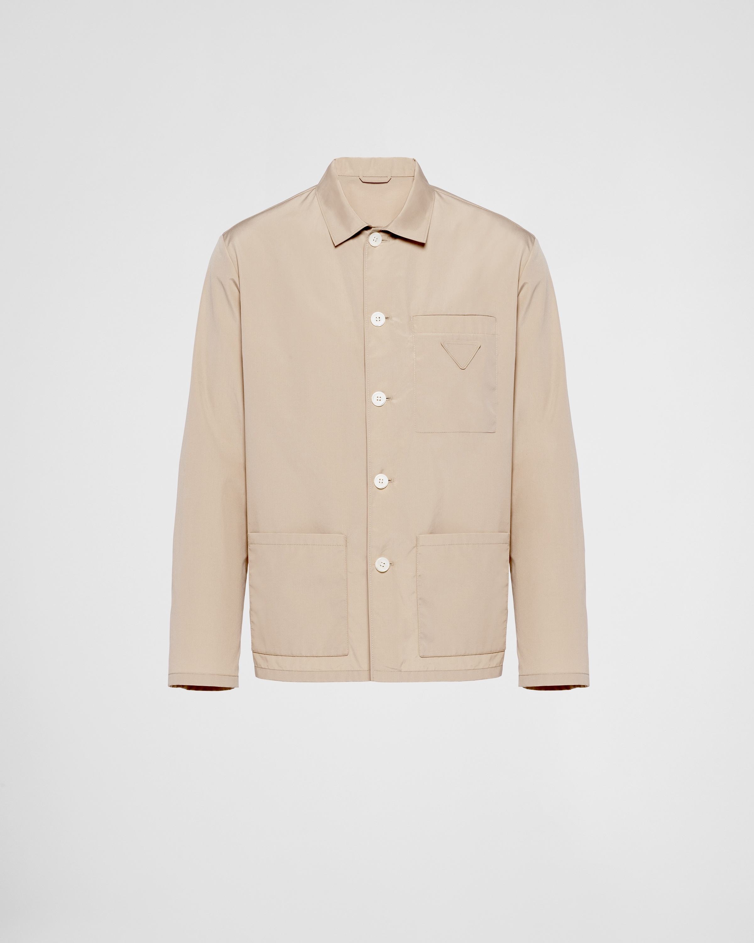 Single-breasted cotton jacket - 1