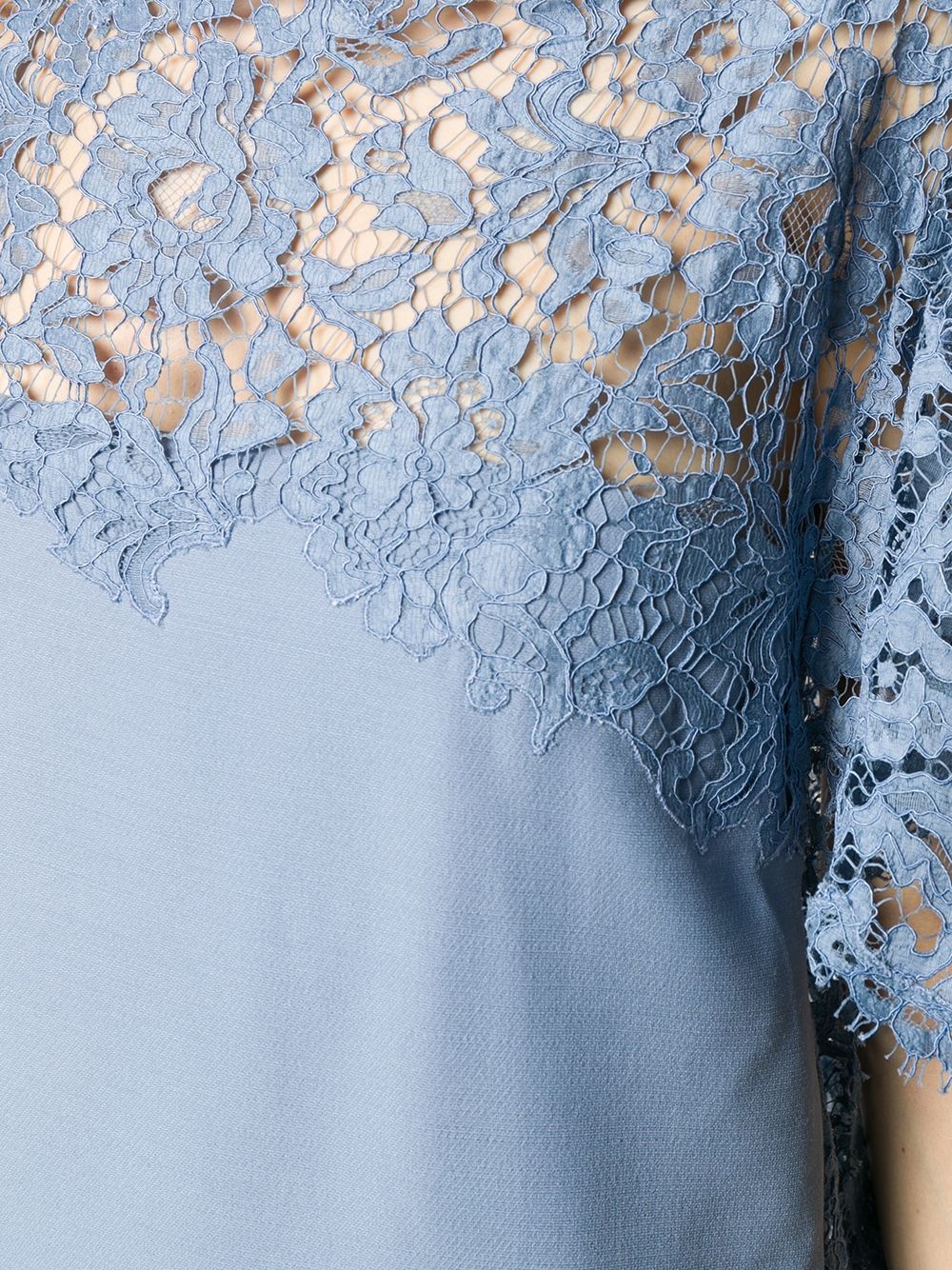 lace cape dress - 5