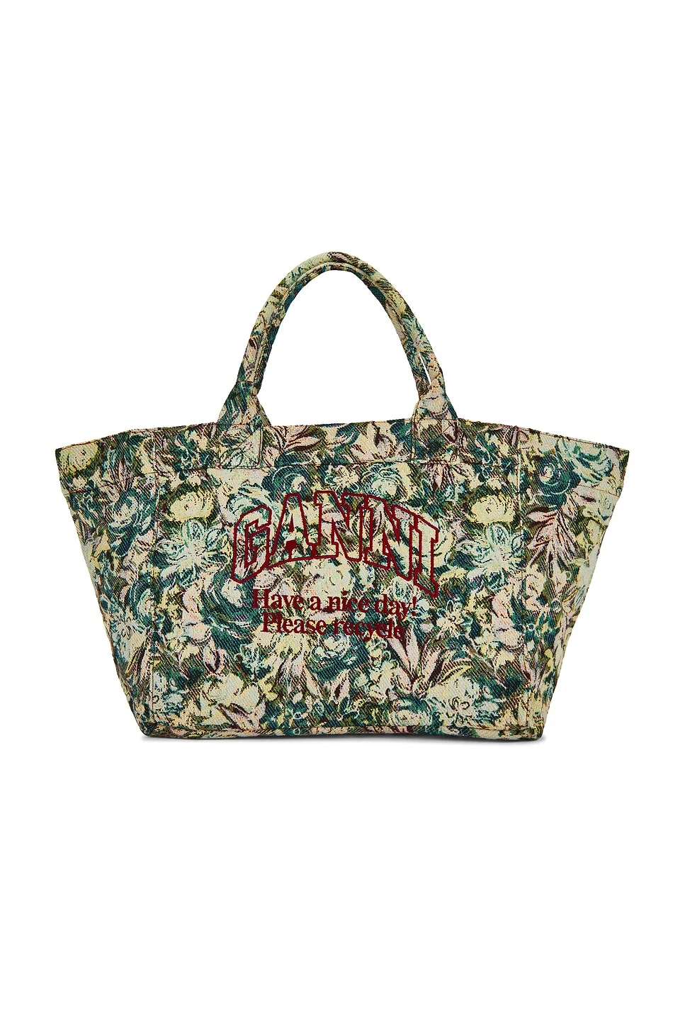 Reversible Shopper XXL Print Tote Bag - 1