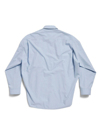 BALENCIAGA striped cotton shirt outlook