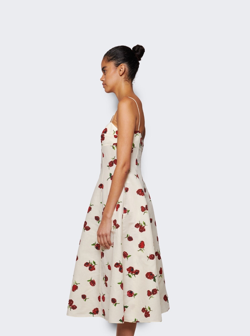 Isabella Dress Rasberry And Cream - 3