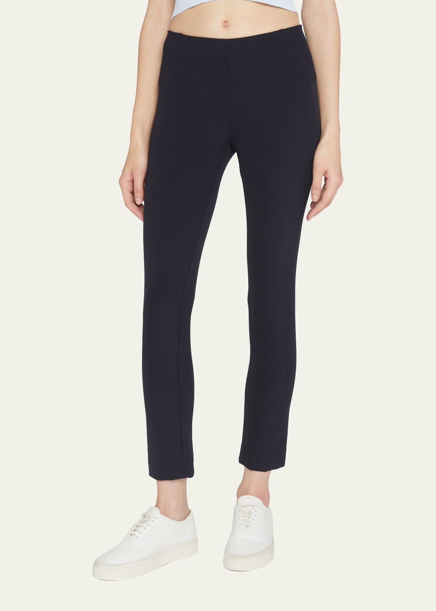 Zip-Back Scuba Leggings - 4