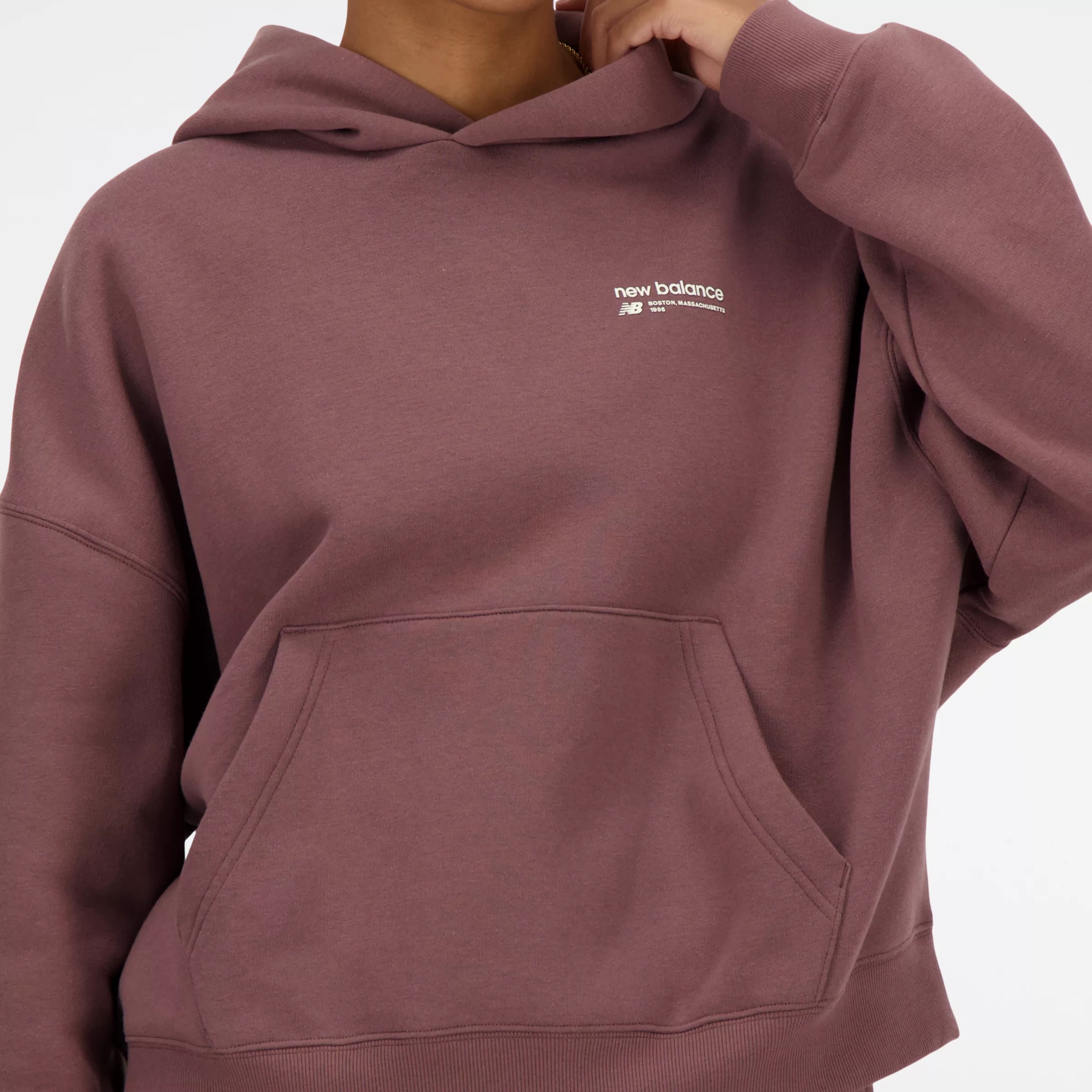 Linear Heritage Brushed Back Fleece Hoodie - 5