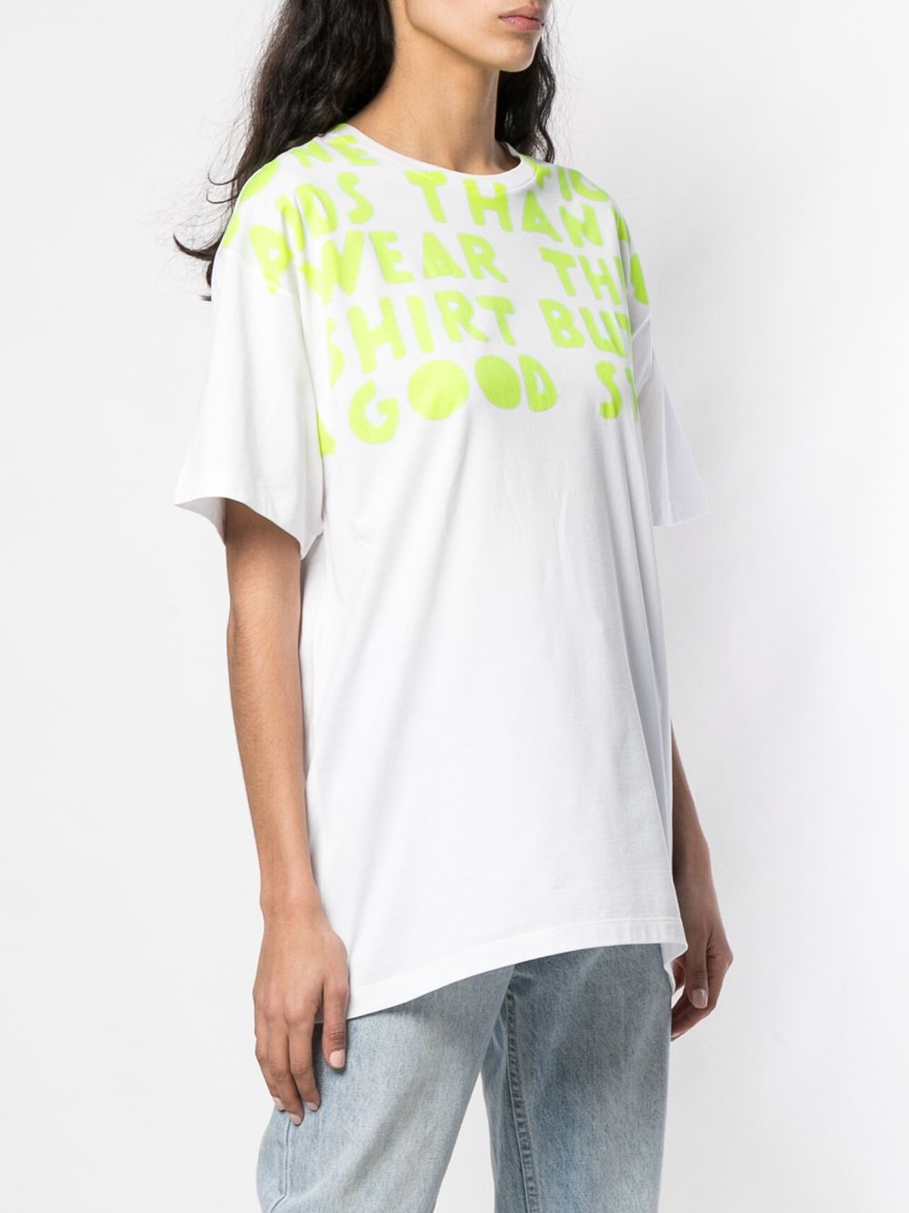 slogan-print T-shirt - 3