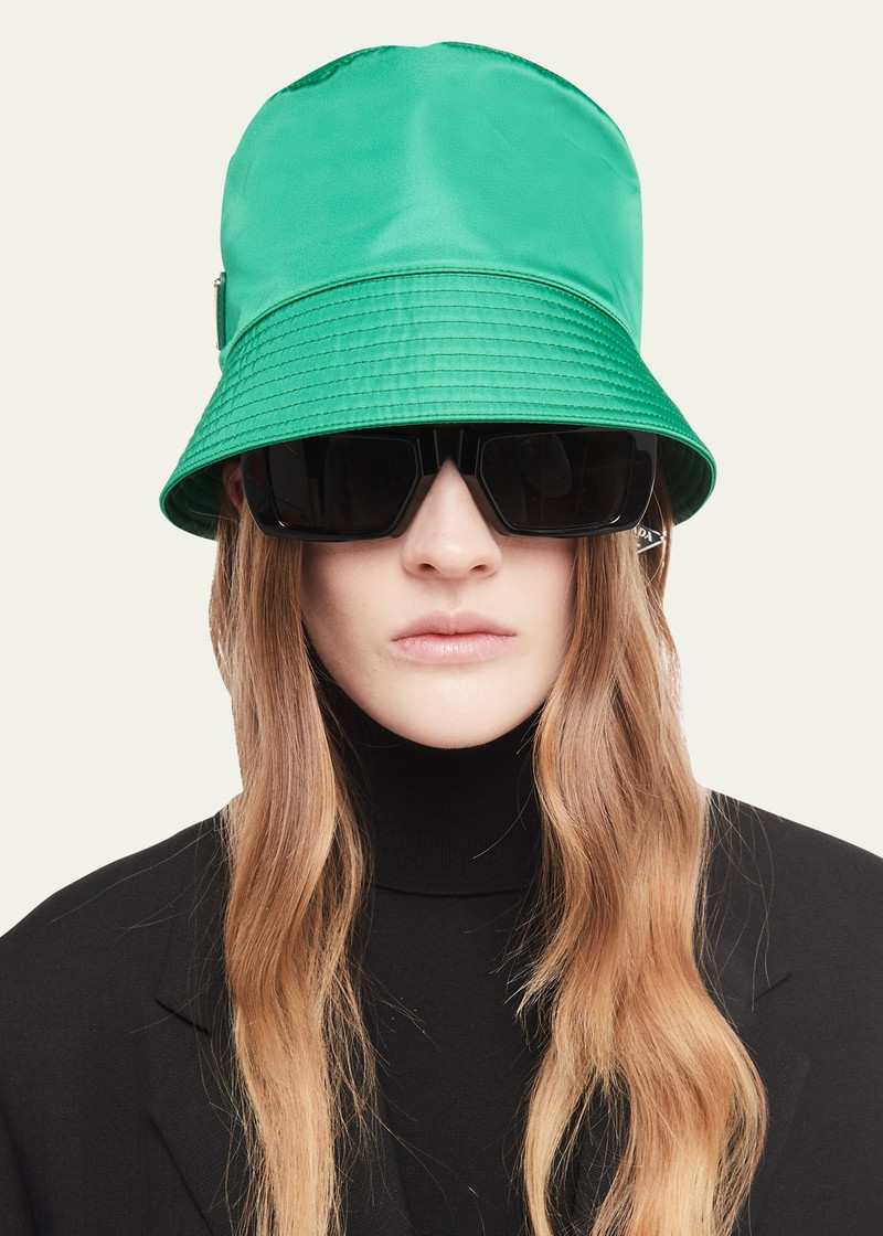 Prada Recycled Nylon Bucket Hat outlook