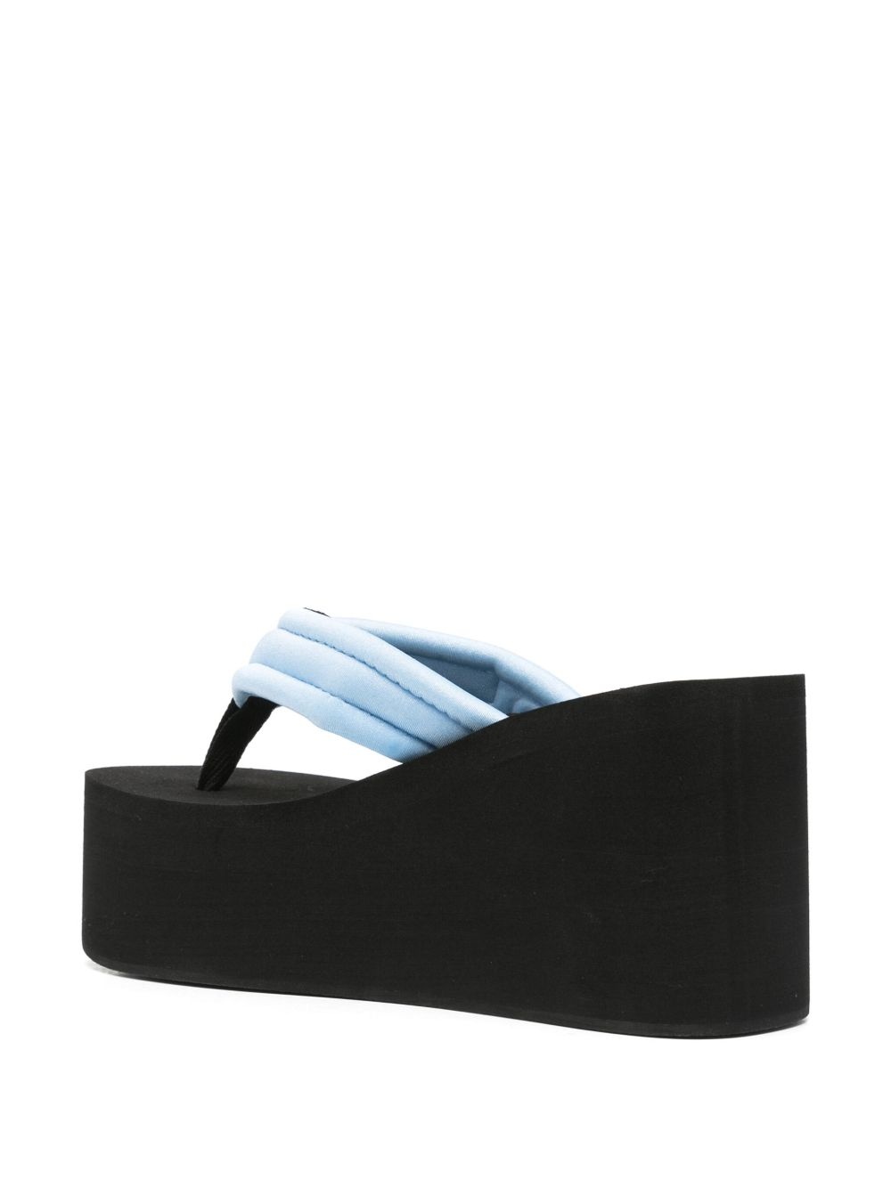branded wedge flip flops - 3