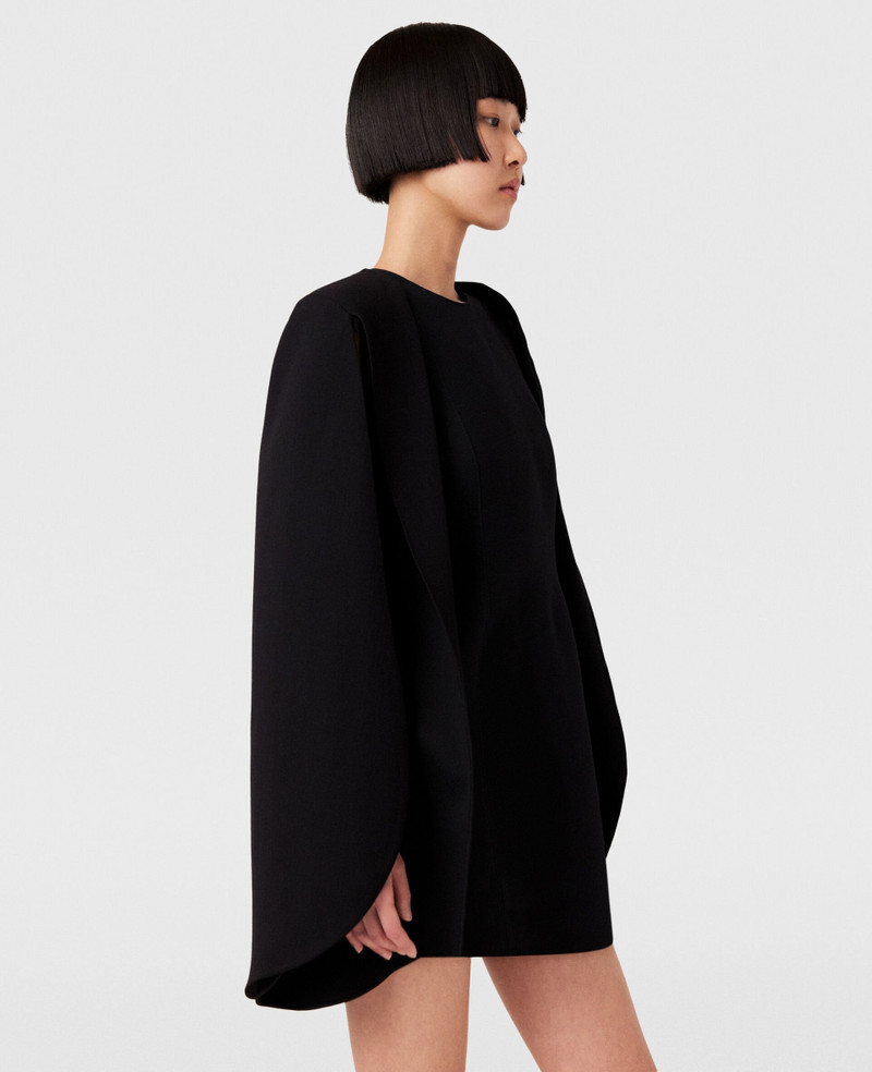 Stella McCartney Round Neck Cape Mini Dress outlook