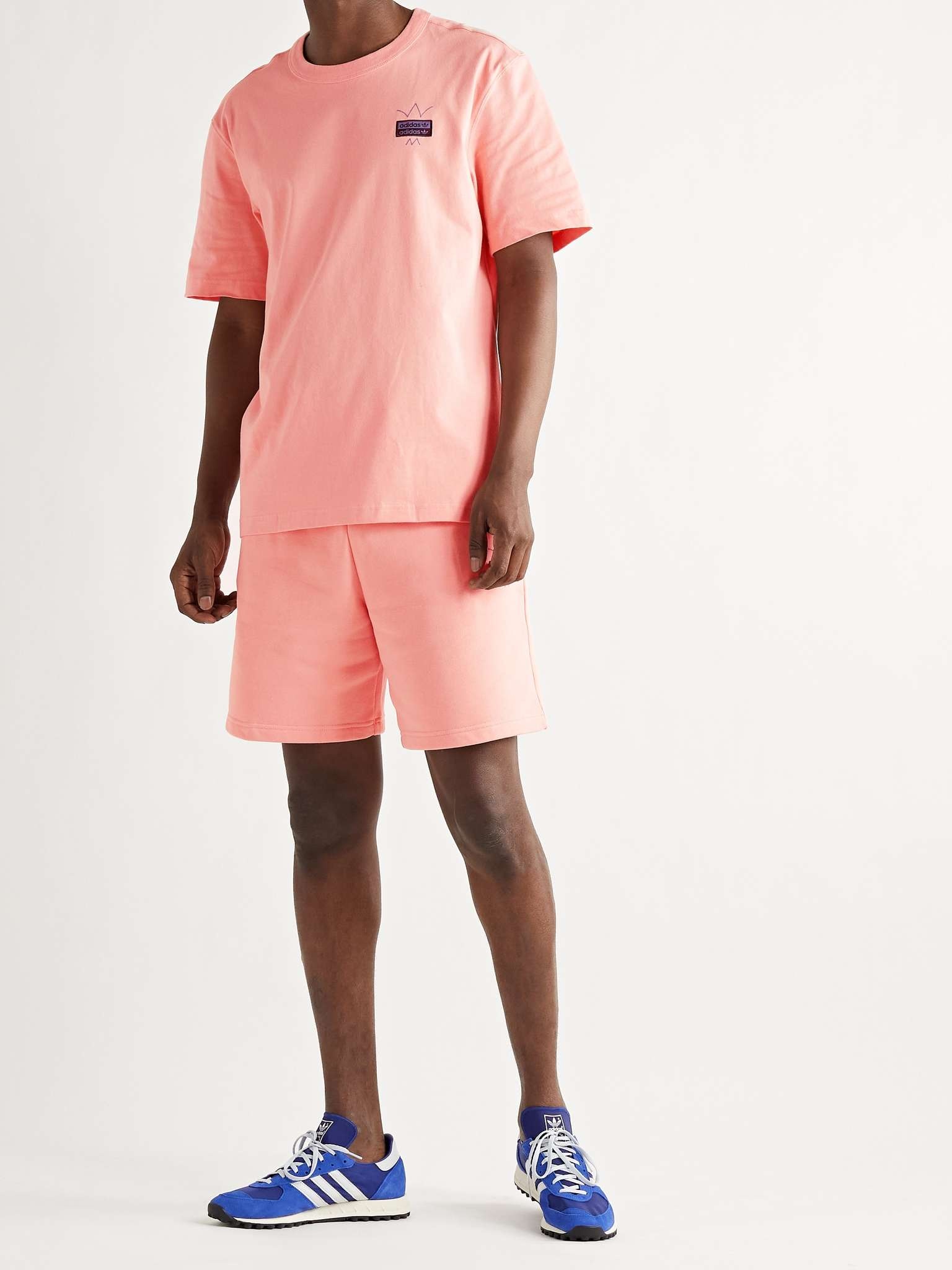 R.Y.V. Abstract Logo-Appliquéd Loopback Cotton-Jersey Shorts - 2