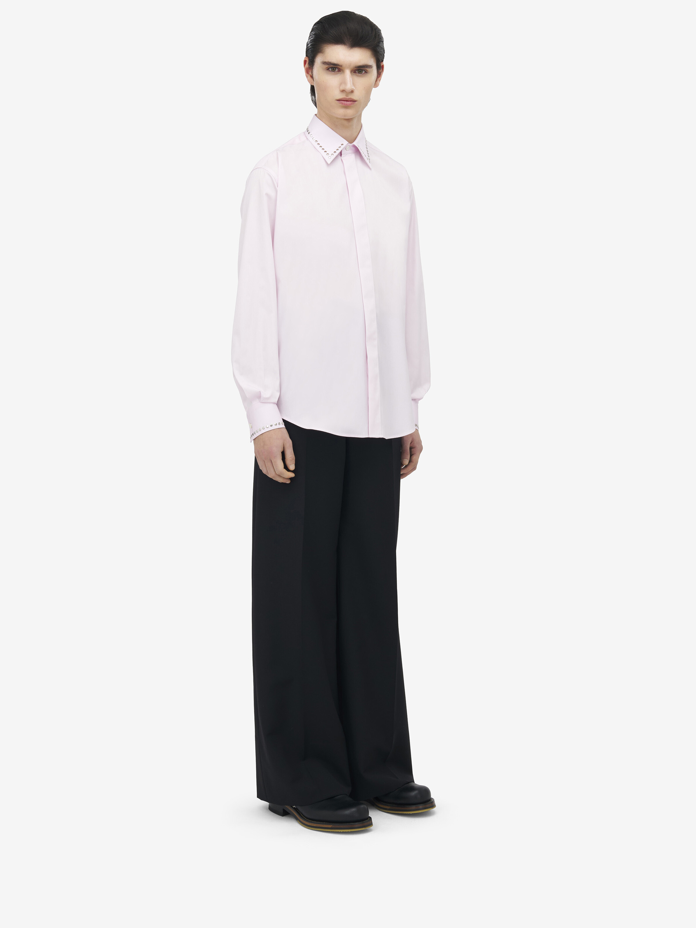 Studded Relaxed Shirt - 4