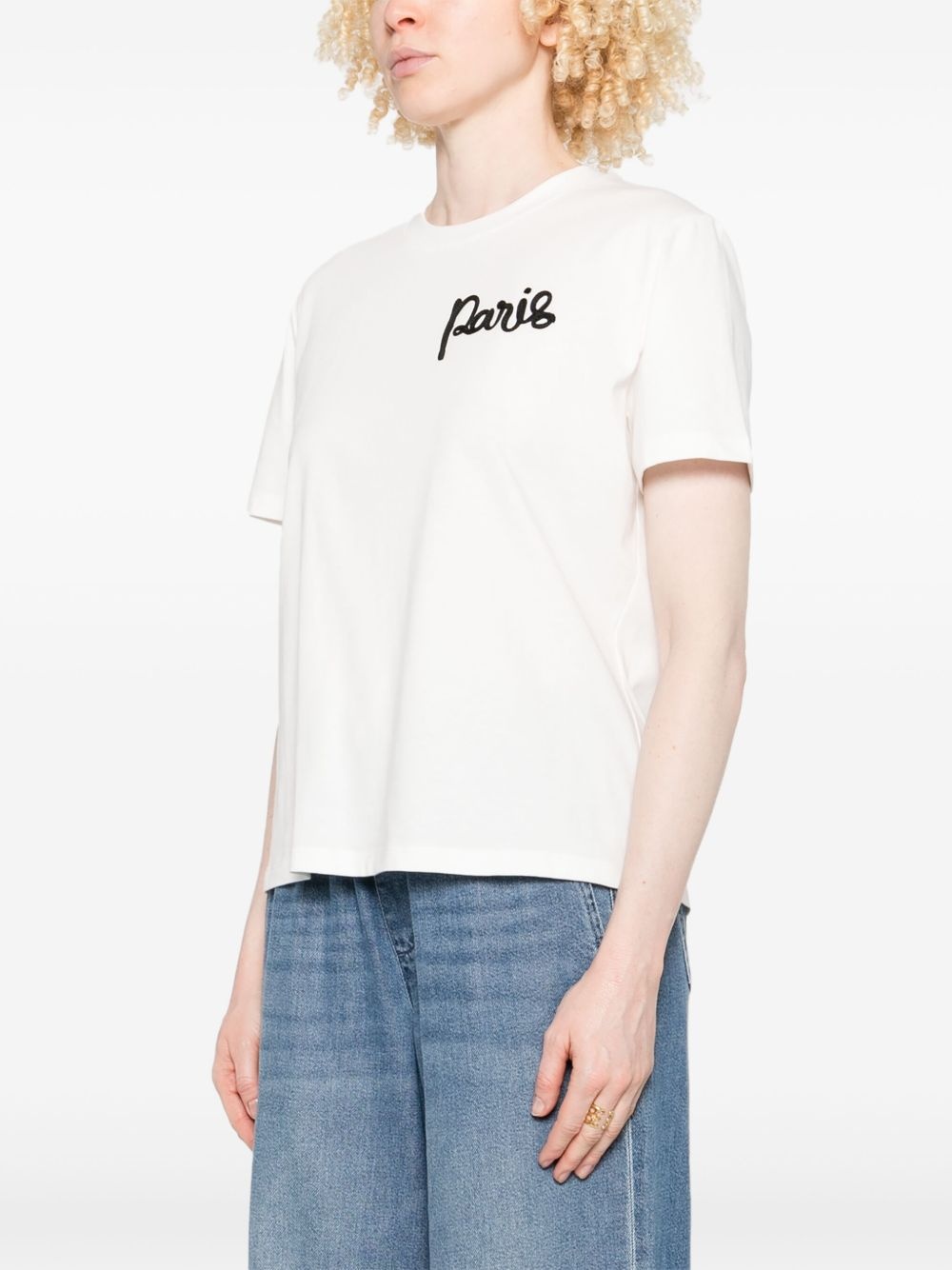 embroidered T-shirt - 3