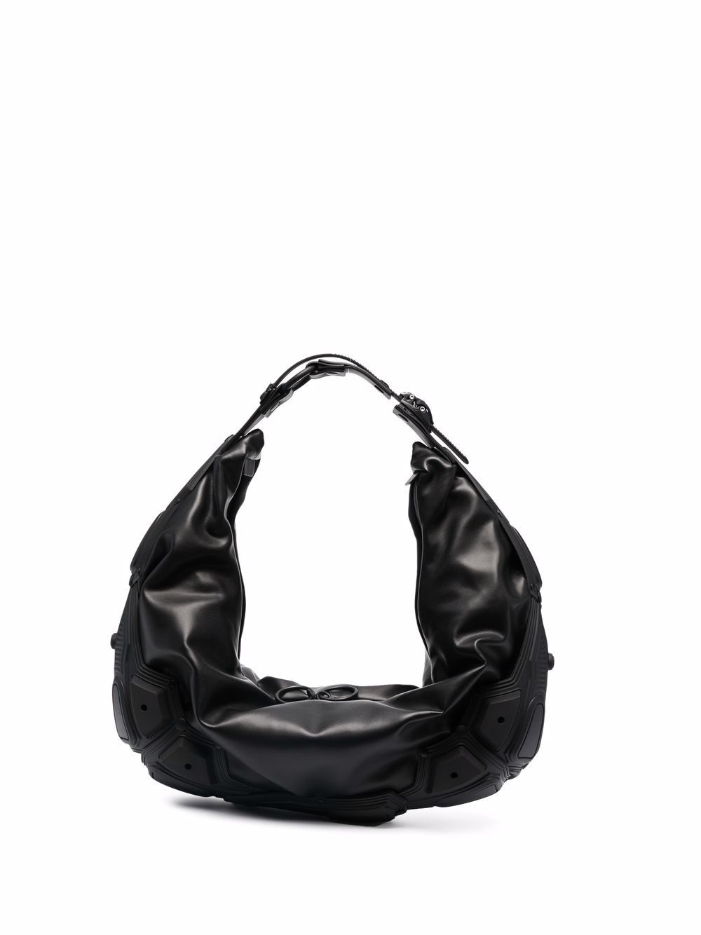 ruched shoulder bag - 1