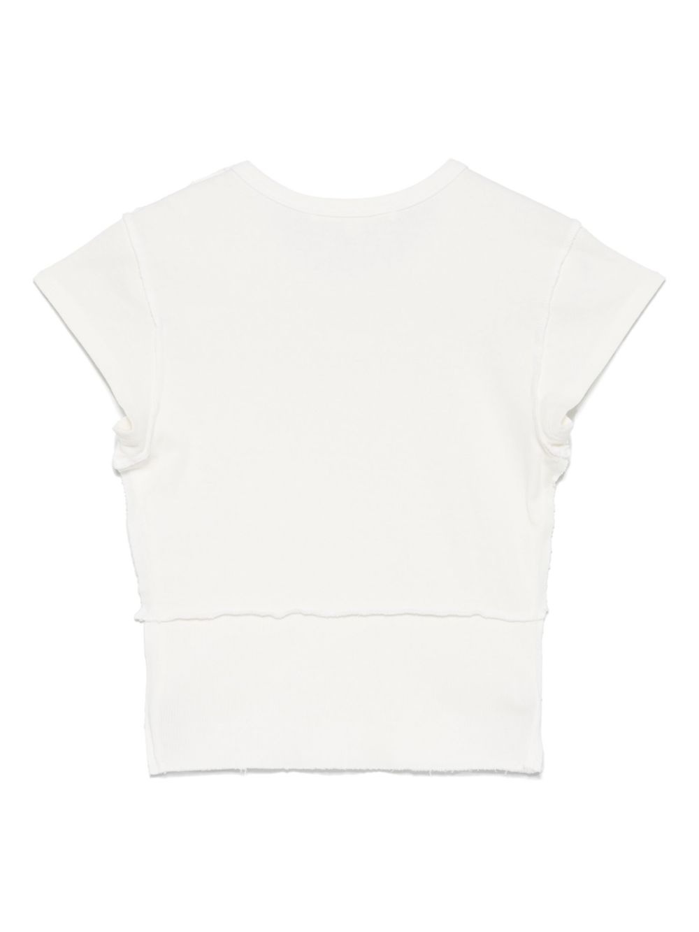 inside out-effect T-shirt - 2