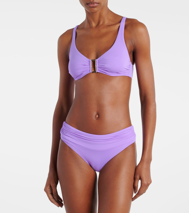 MELISSA ODABASH Bel Air ring-detail bikini top outlook