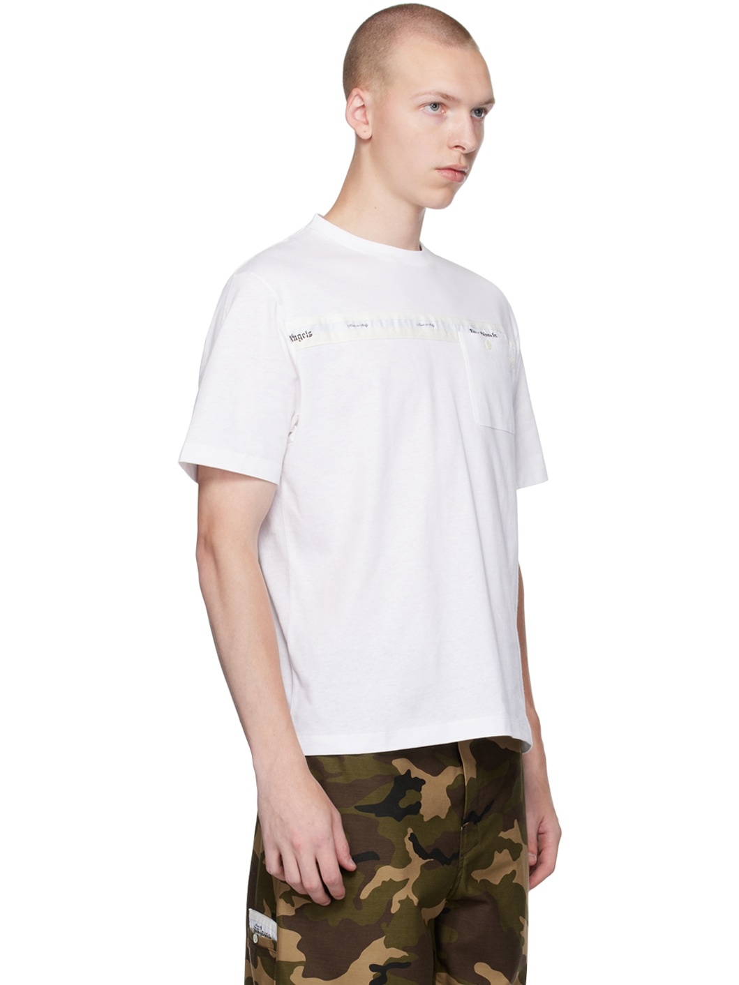 White Sartorial T-Shirt - 2