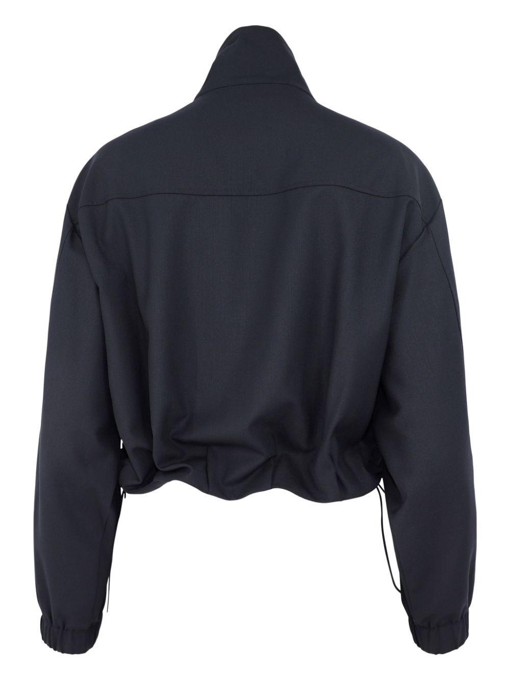 mock-neck bomber jacket - 2