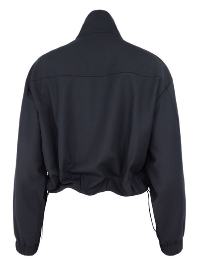 SIMKHAI mock-neck bomber jacket outlook