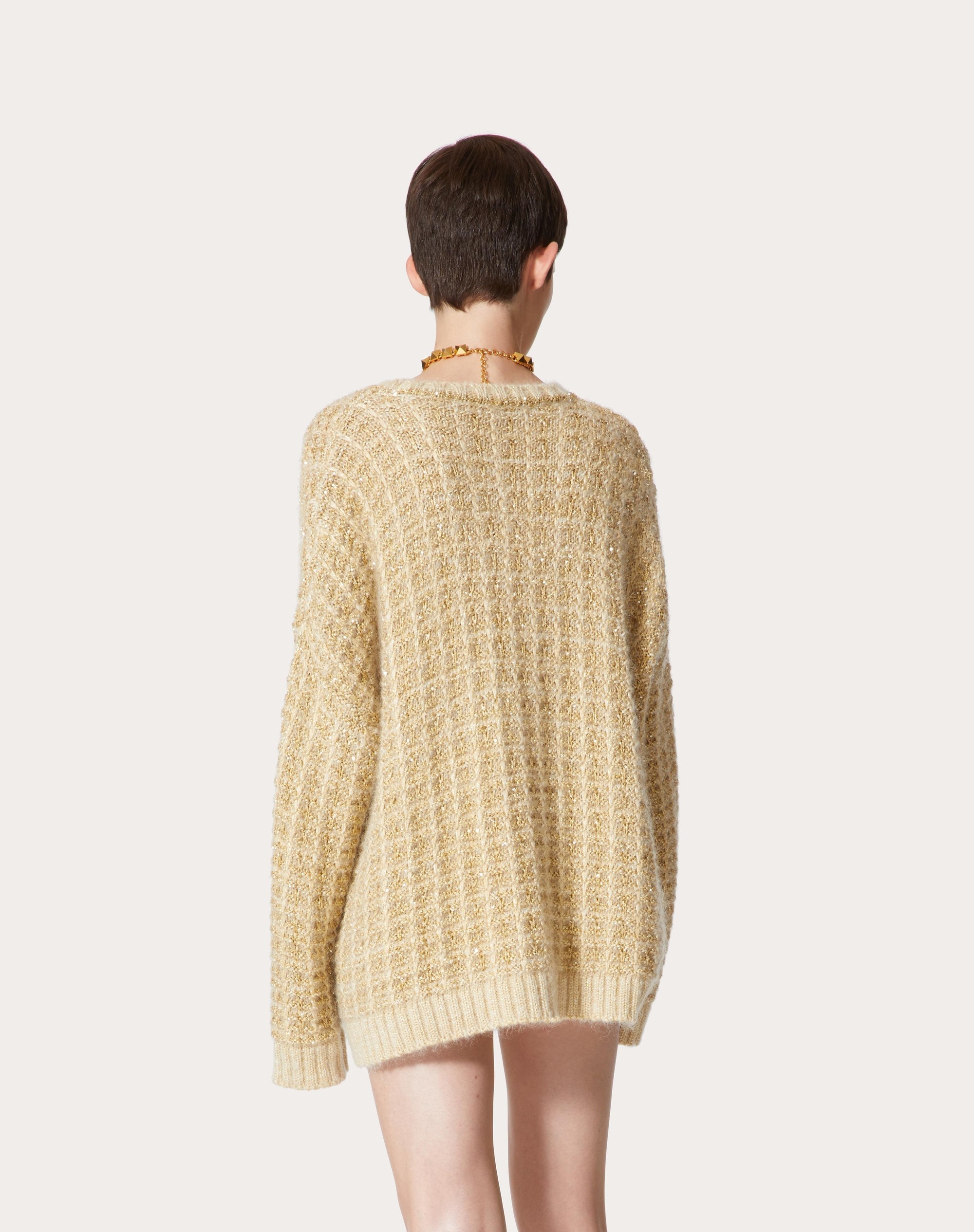 MOHAIR LUREX SWEATER - 4