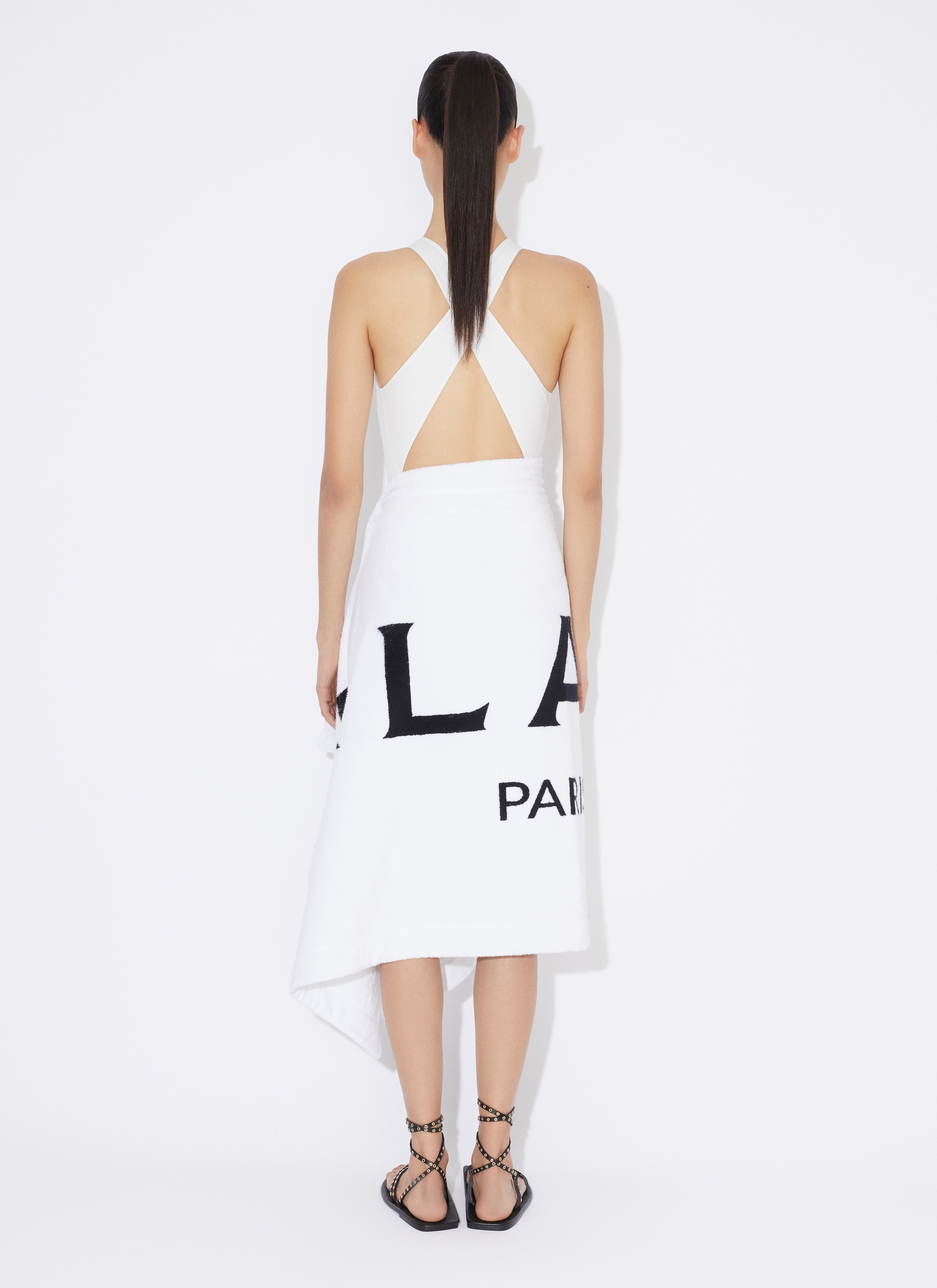 HALTERNECK ALAIA SWIMSUIT IN JERSEY - 3