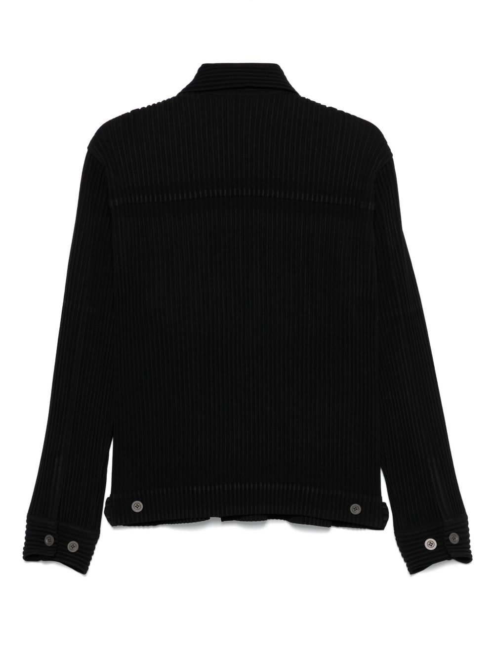 pleated jacket - 2