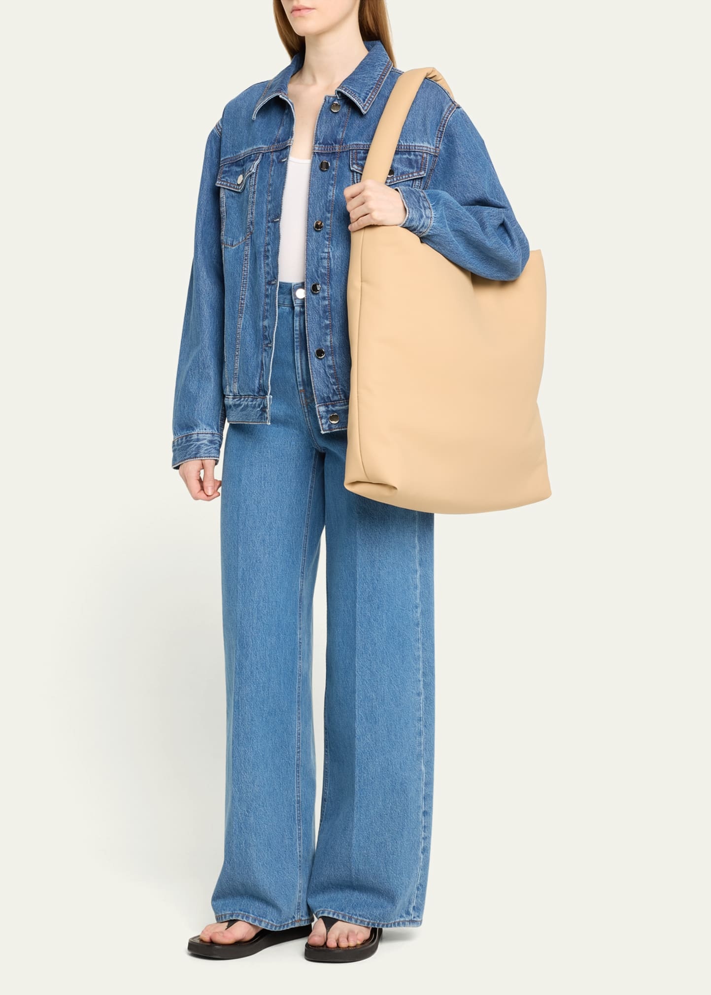 Pillow Large Rubber Tote Bag - 5
