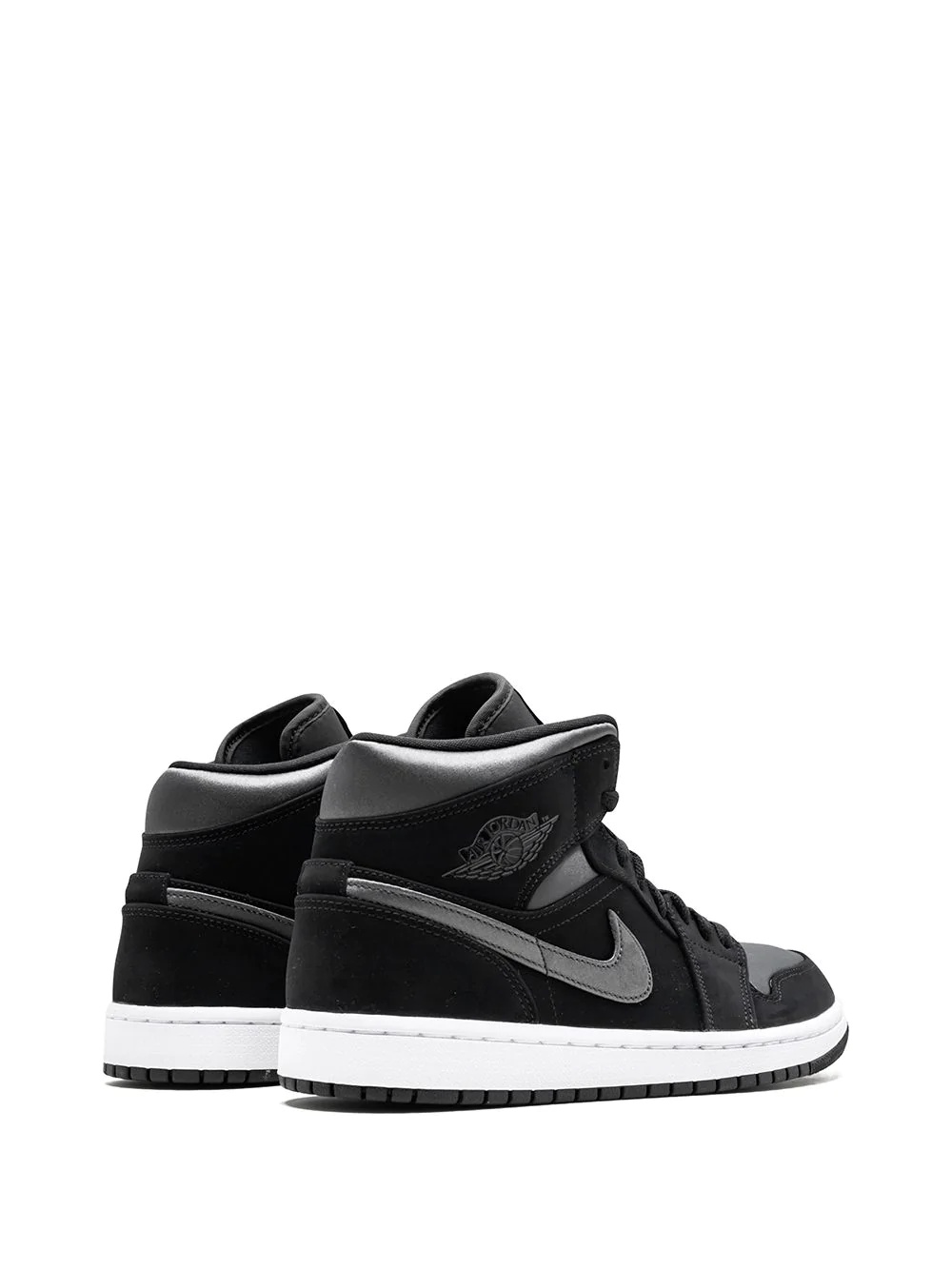 air jordan 1 Mid Se nylon - black/grey - 3