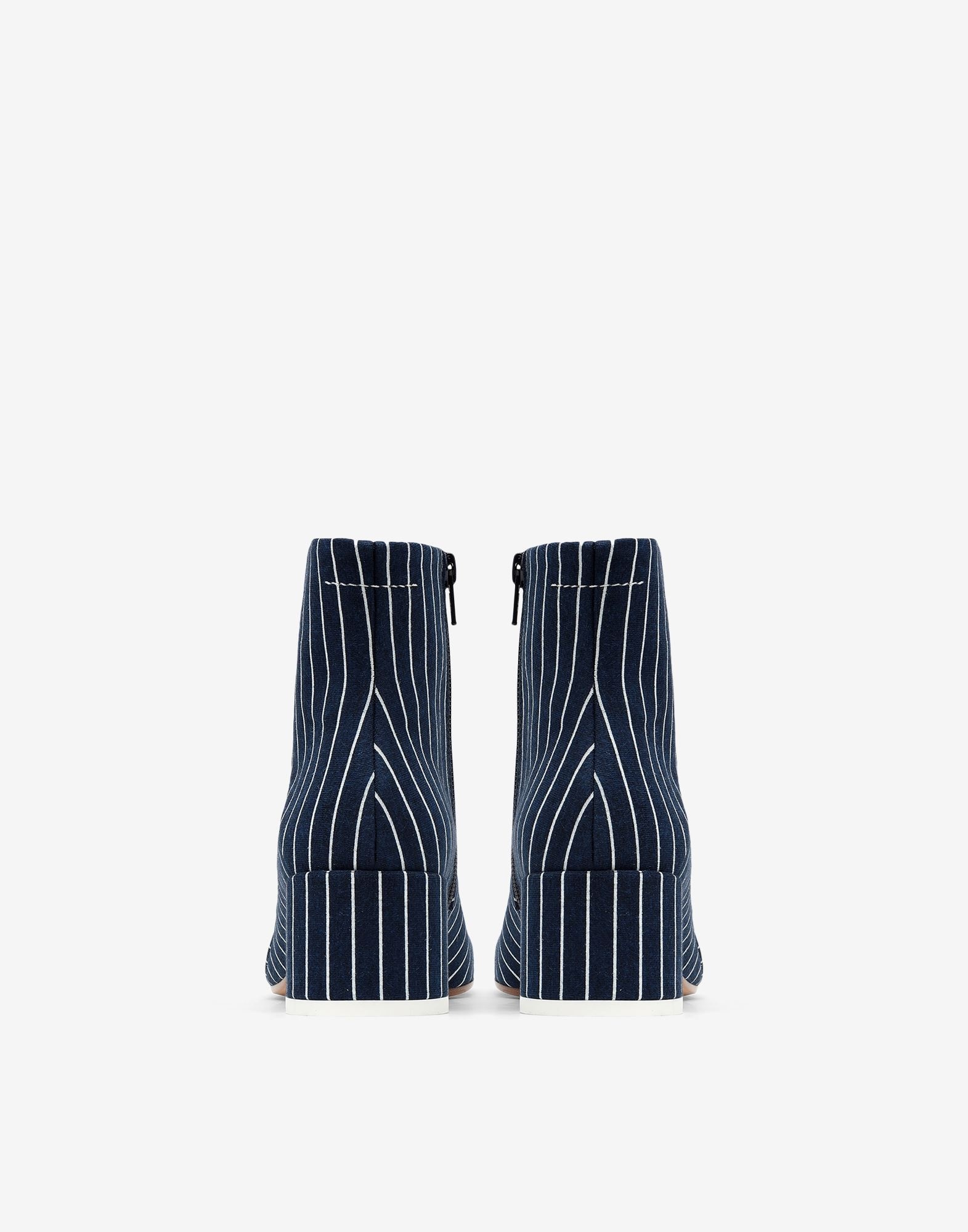 6 logo stripe ankle boots - 3