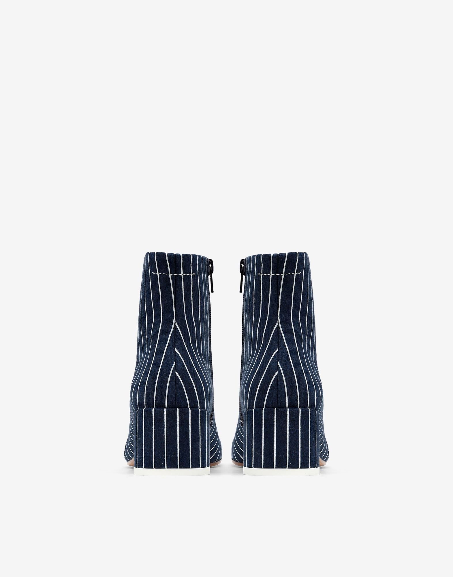 6 logo stripe ankle boots - 3