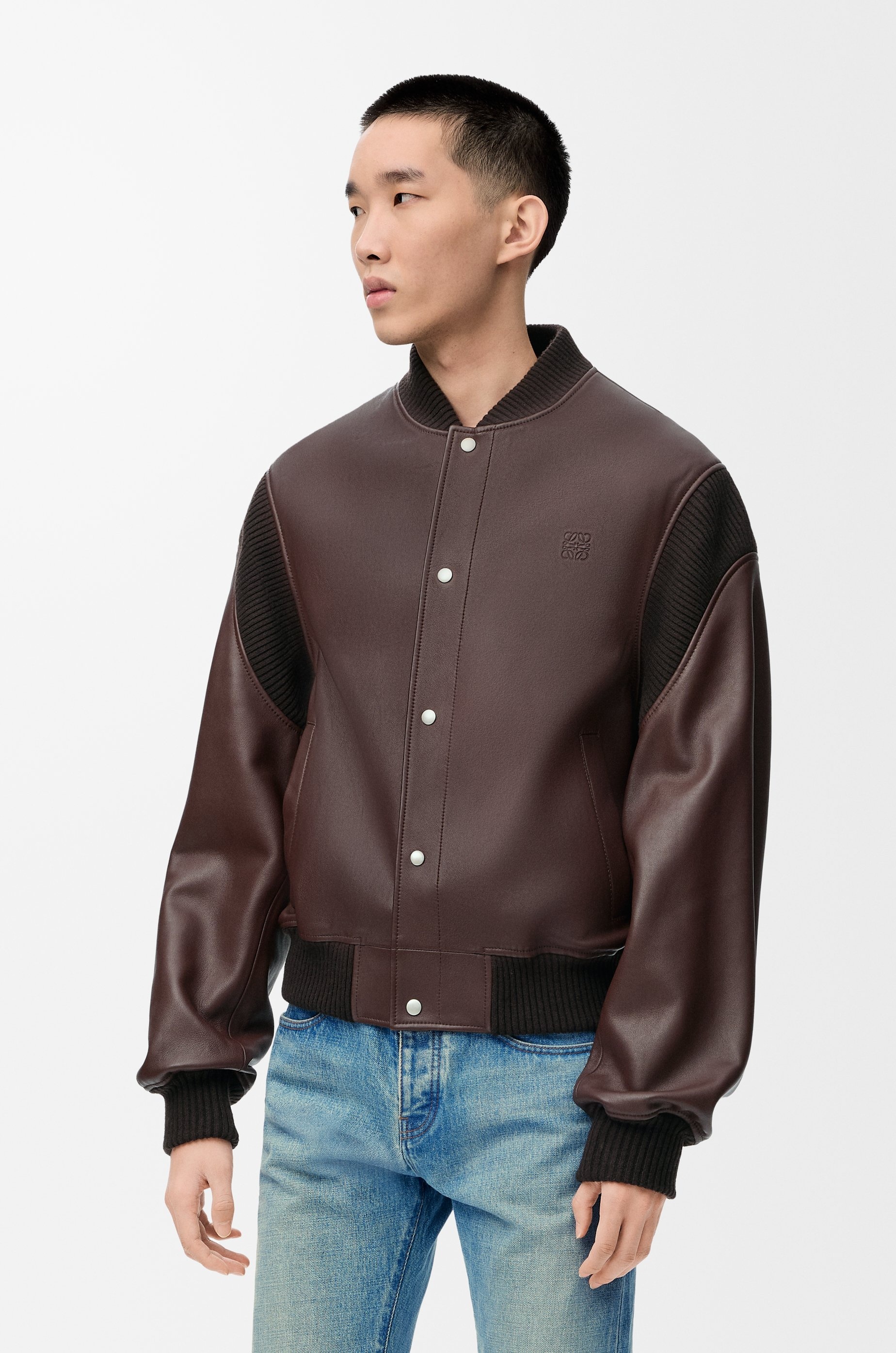 Bomber jacket in nappa lambskin - 3
